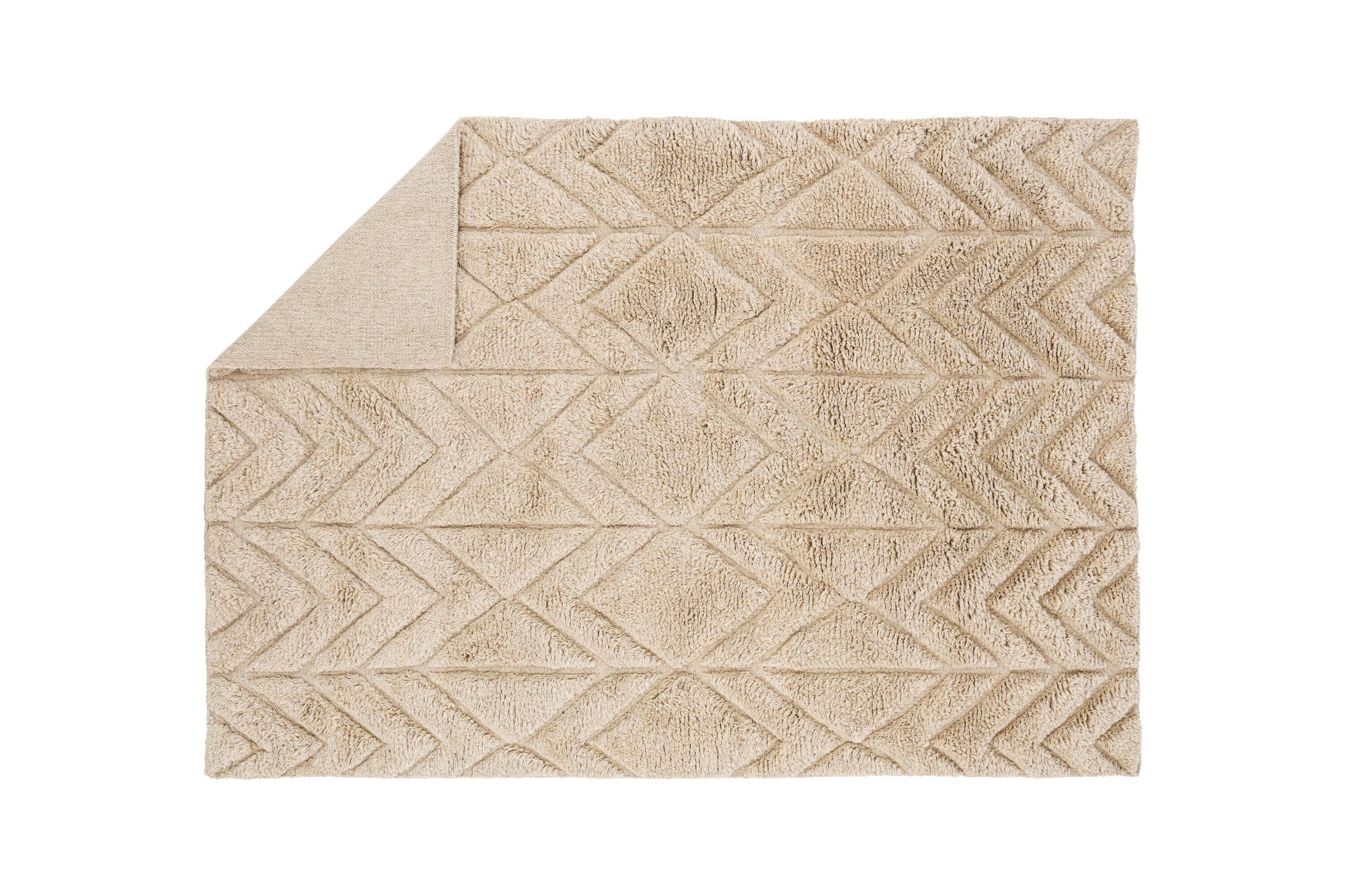 Teppich Zoe rechteckig 300*400 - Beige-Teppich-le canapé