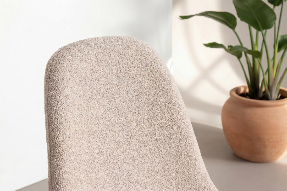 2er-Set Esszimmerstühle Polar - Beige - Venture Home - le canapé