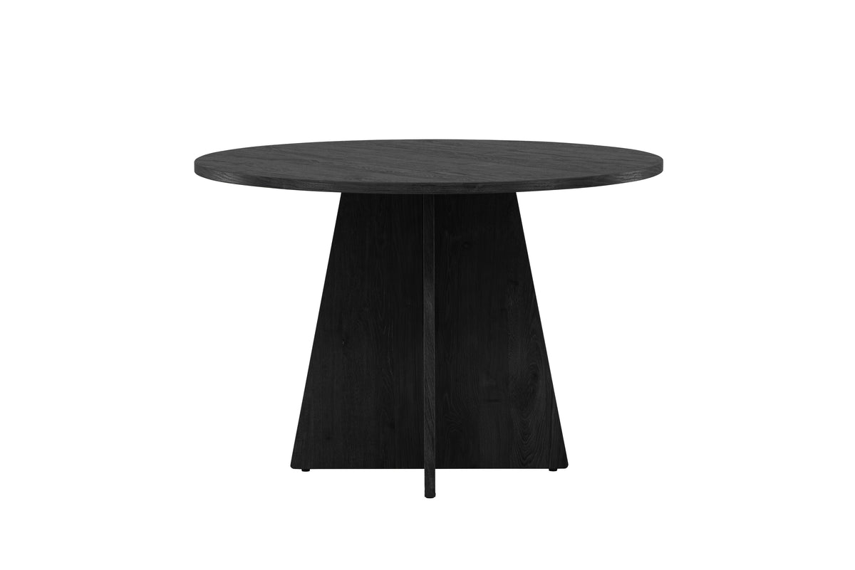 Esstisch Bootcut Ø110cm - Schwarz - Venture Home - le canapé