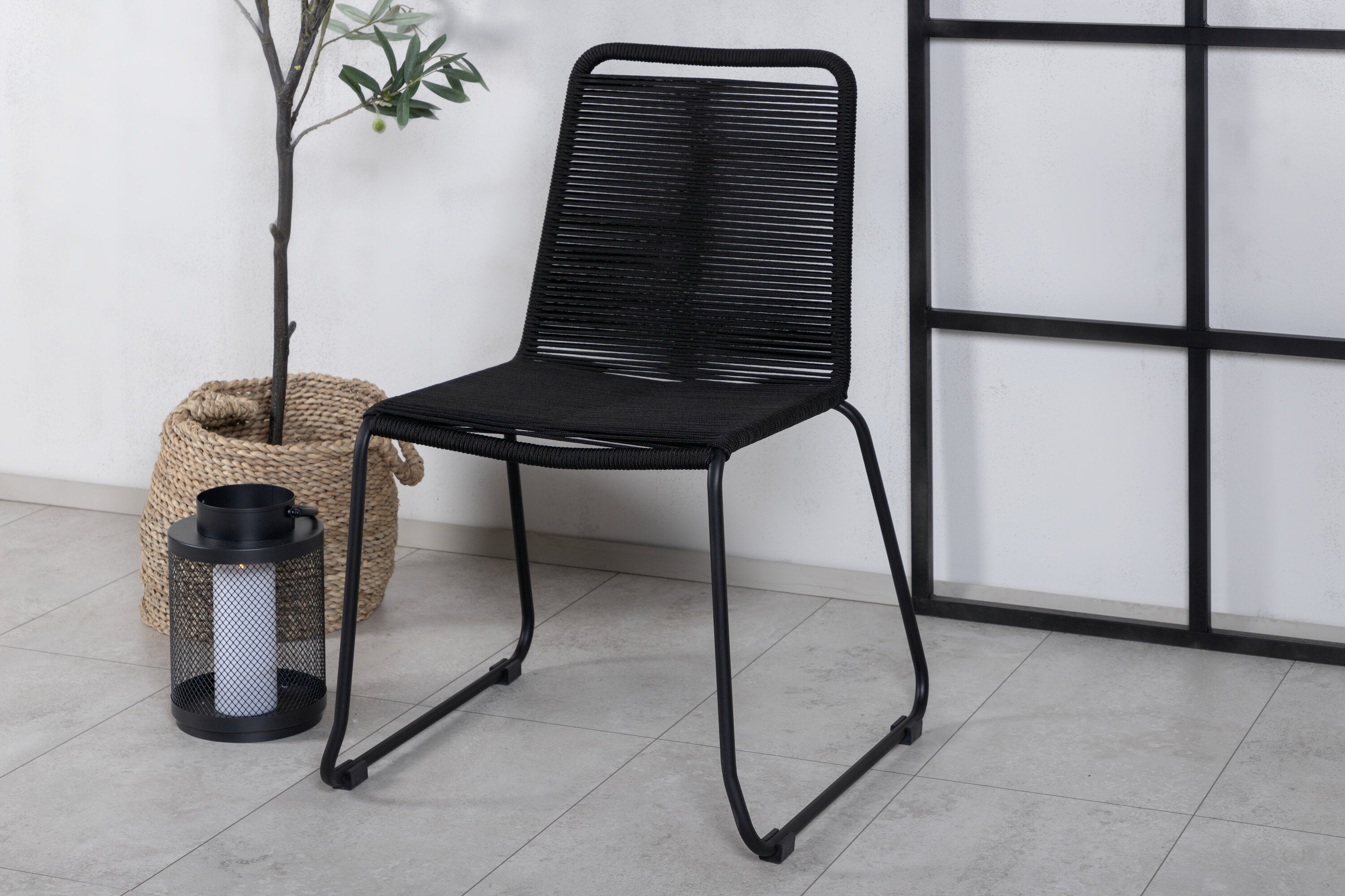 2er-Set Gartenstühle Lindos - Schwarz - Venture Home - le canapé