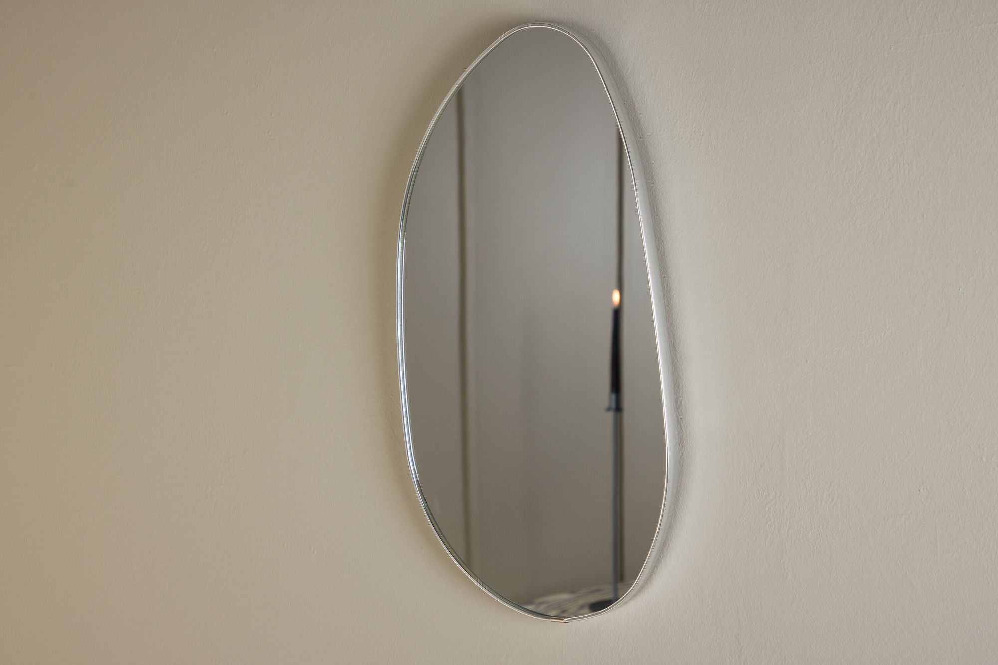 Wandspiegel Borgholm - Silber Aluminium-Wandspiegel-le canapé