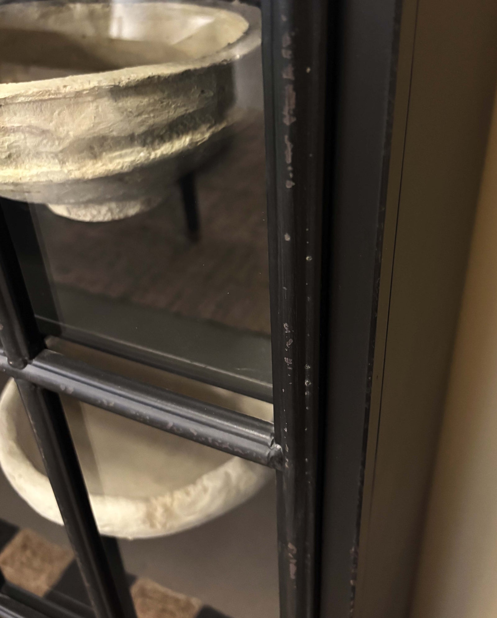 Wandschrank DOWNTOWN 50cm aus Glas - Schwarz - Nordal A/S - le canapé
