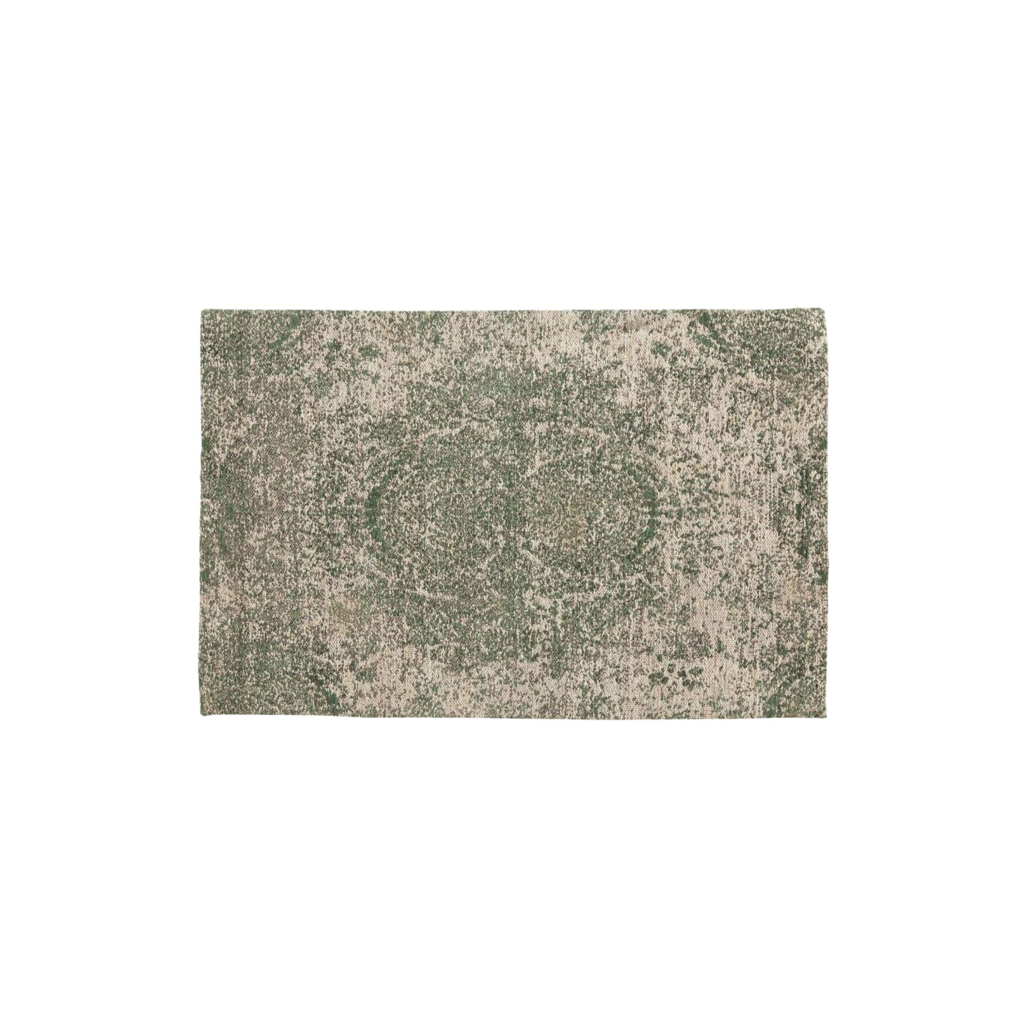 Jacquard-Webteppich ARIA 60x90cm - Grün