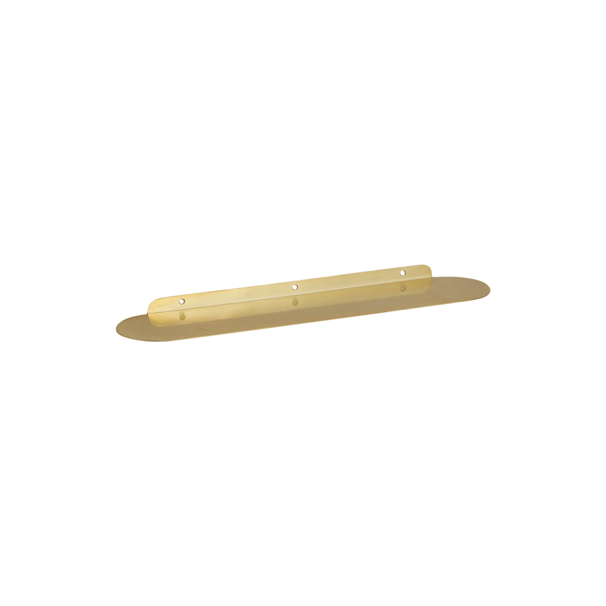 Wandregal Fanoe 52cm aus Metall - Gold