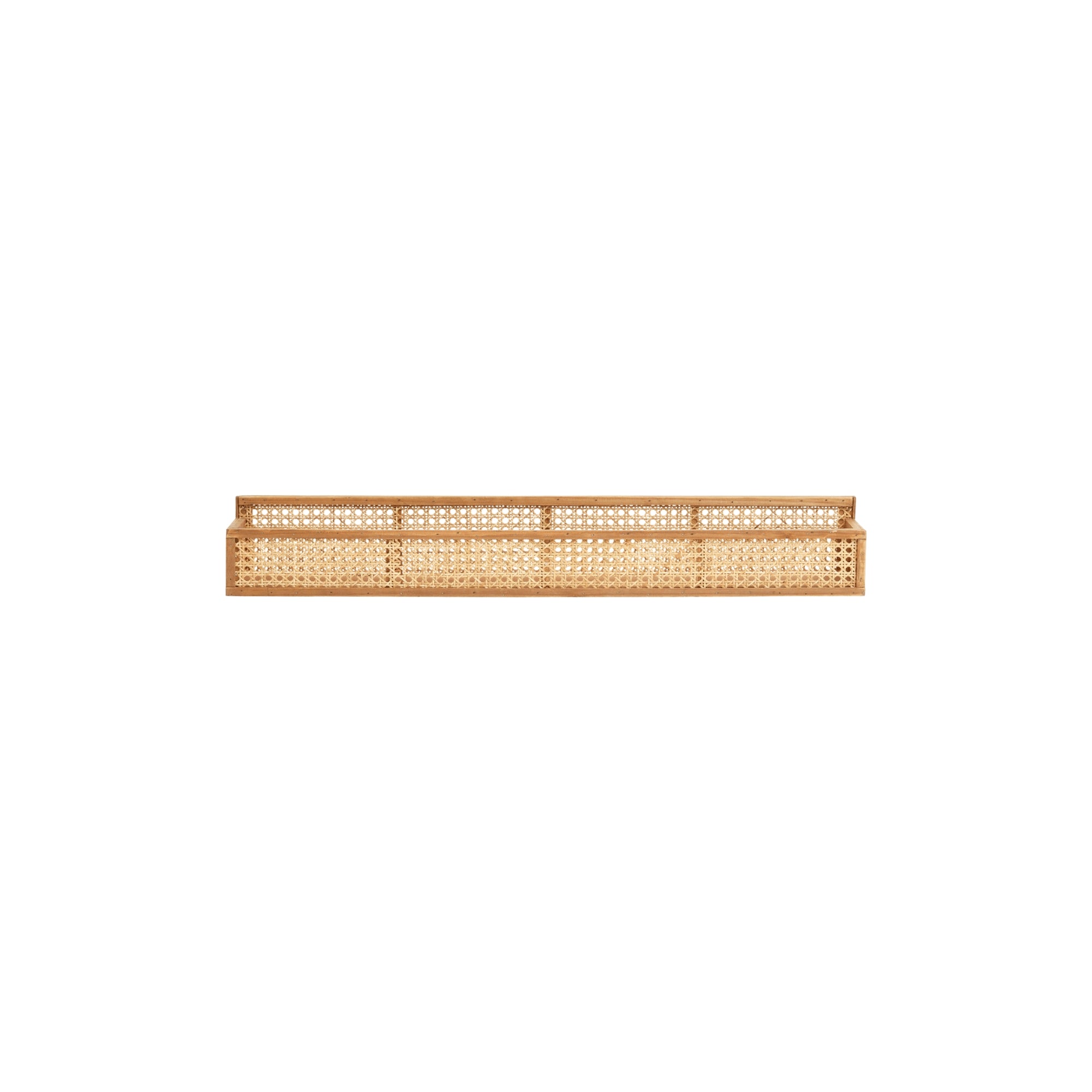 Wandregal Shelfi 91cm aus Rattan