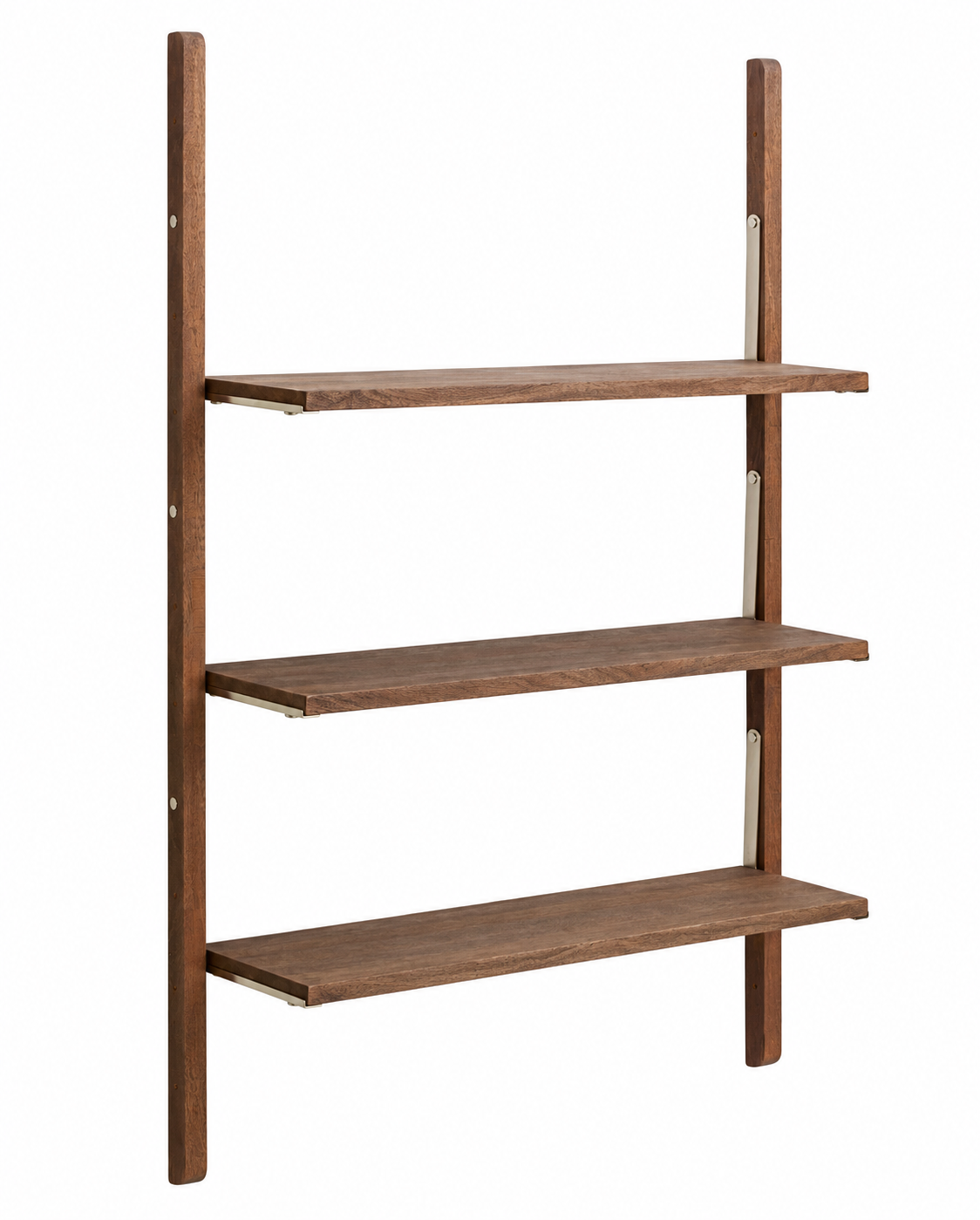 Regal Sinca 126cm aus Massivholz - Braun