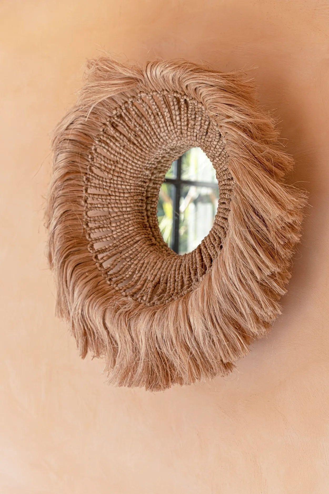 Abaca Salomon Spiegel - NaturDekospiegel