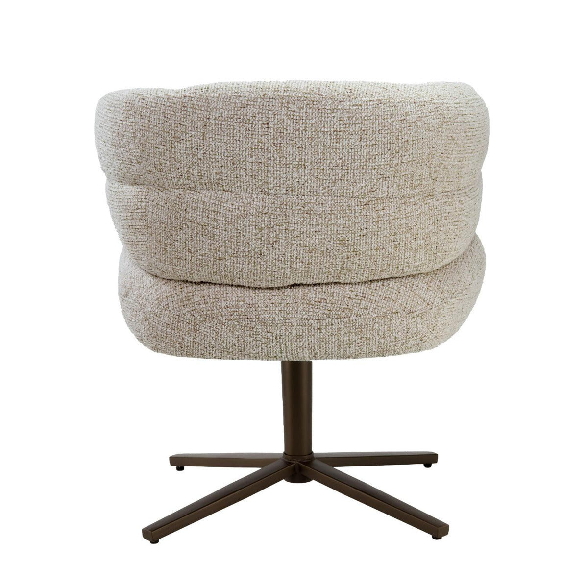 Armlehnstuhl Blake drehbar - Beige-Armlehnenstühle-Livingfurn-le canapé