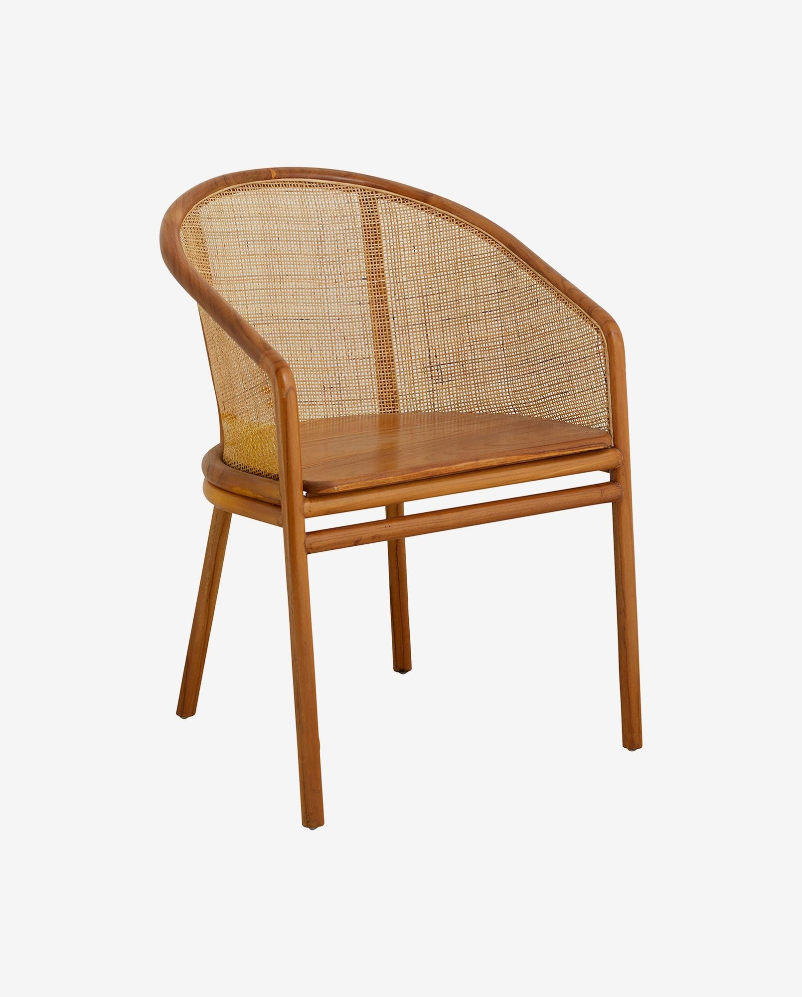 Esszimmerstuhl Mosso aus Teakholz - Natur