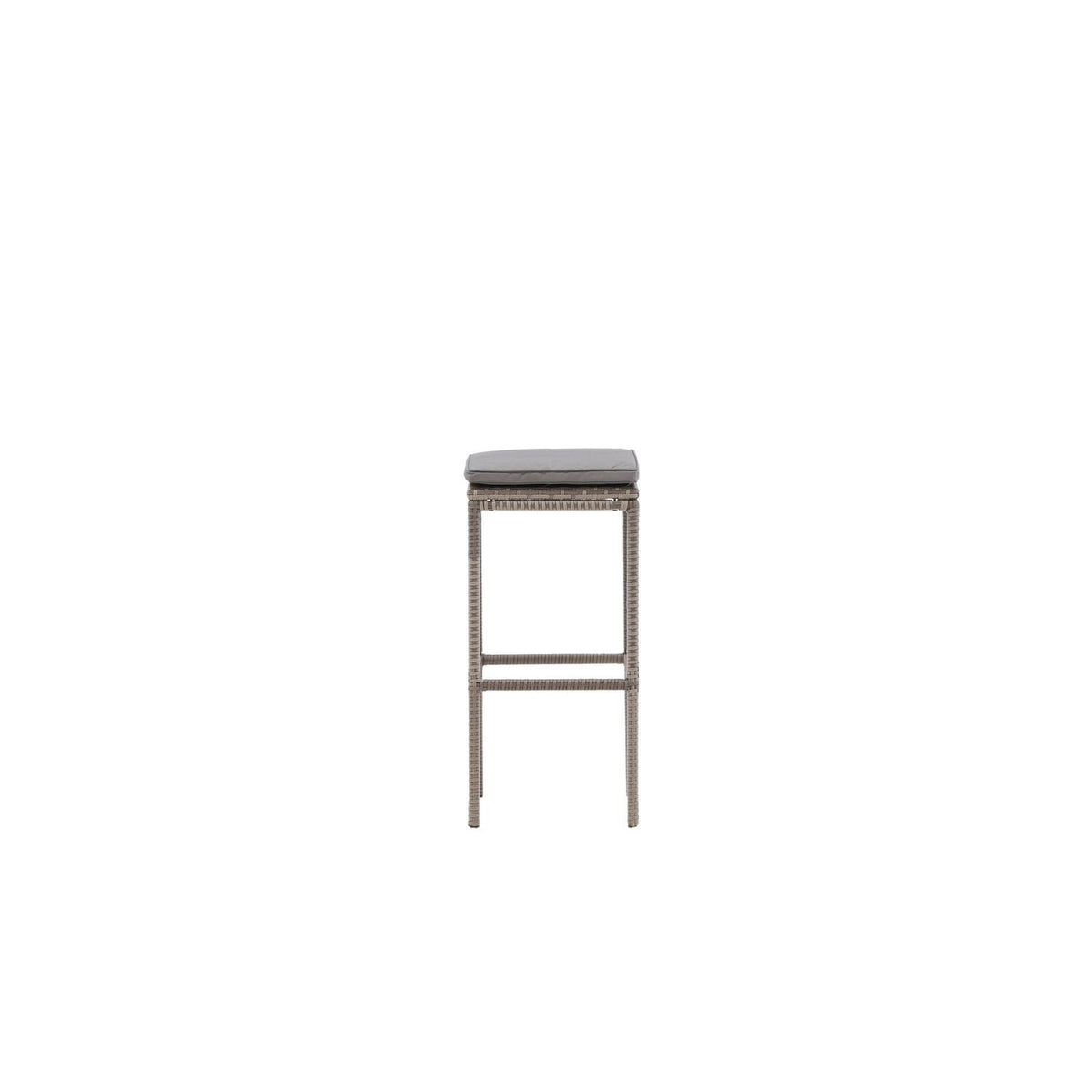 Barhocker Alo aus Polyrattan - Grau-Outdoor Stühle-Venture Home-le canapé