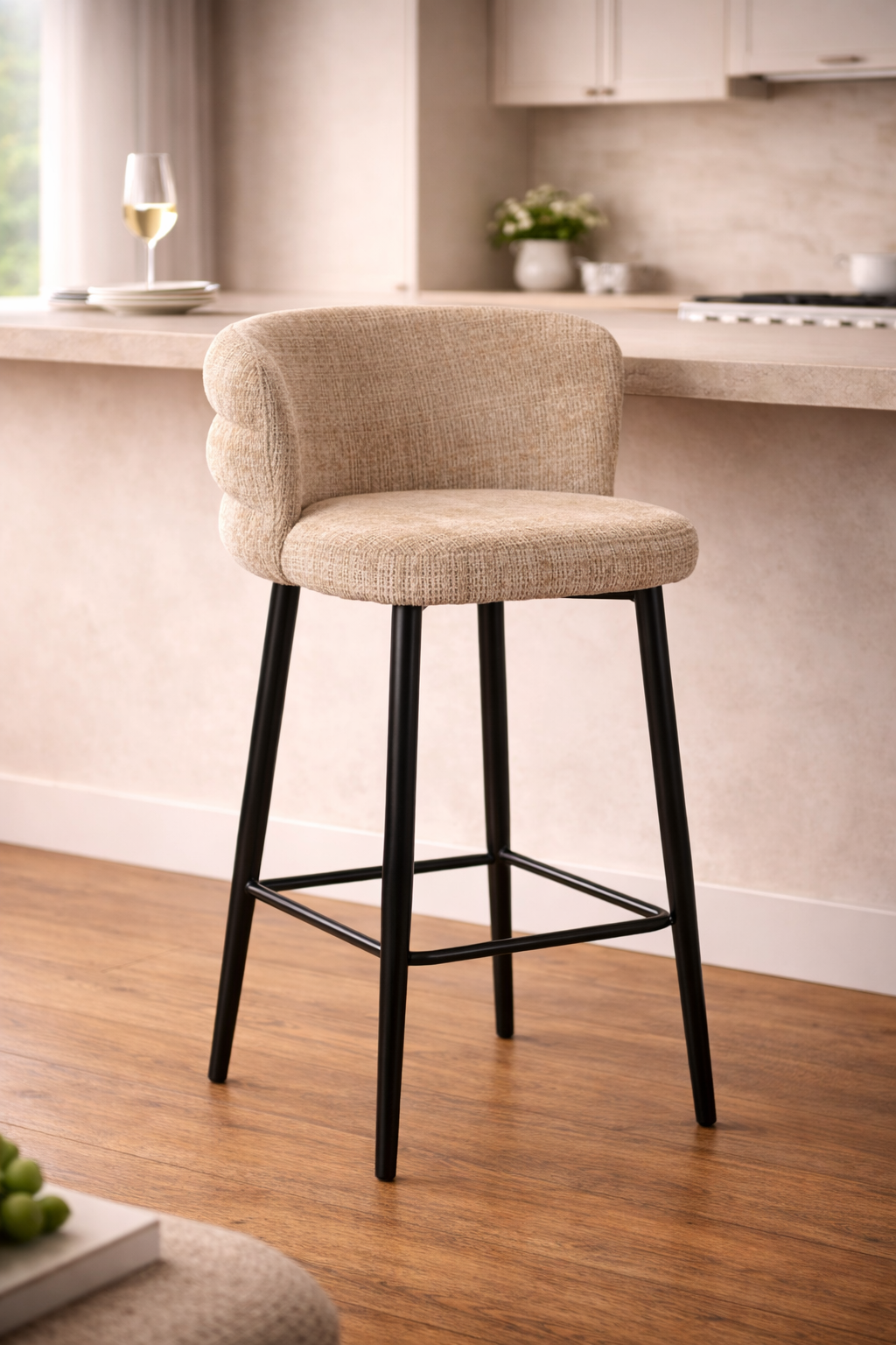 Barhocker Cloud - Beige-Barhocker-Pole to Pole-le canapé