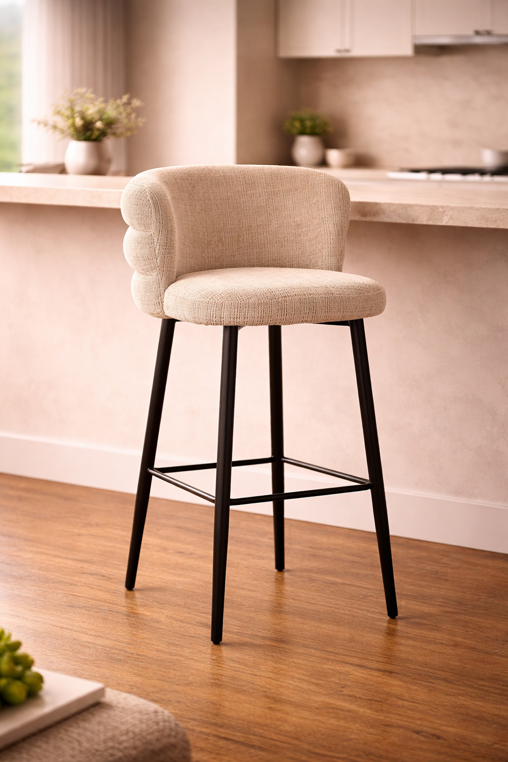Barhocker Cloud Inspired - Creme-Barhocker-Pole to Pole-le canapé