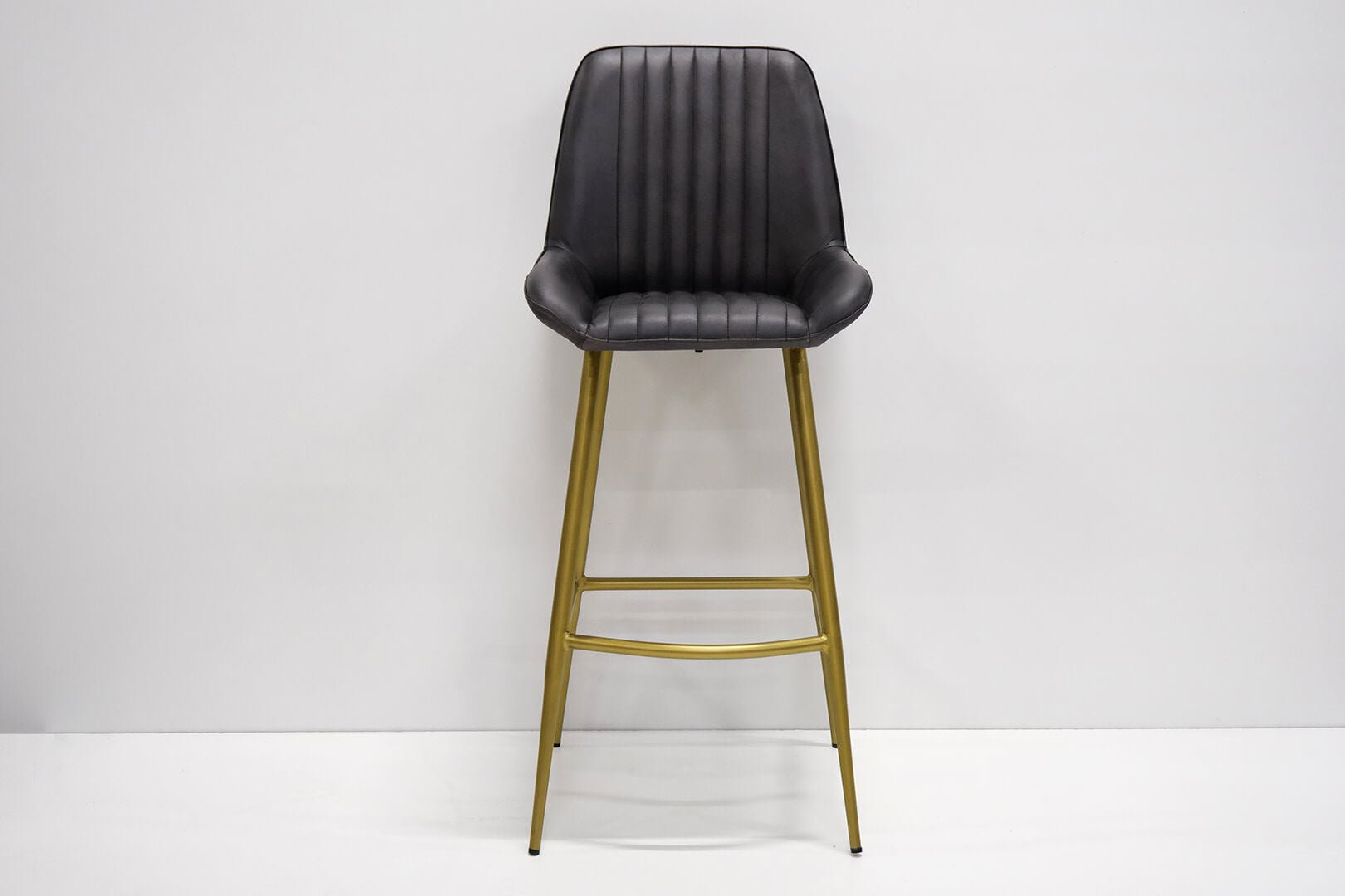 Barhocker Comfort aus Leder - Schwarz matt5740002240732Barhocker