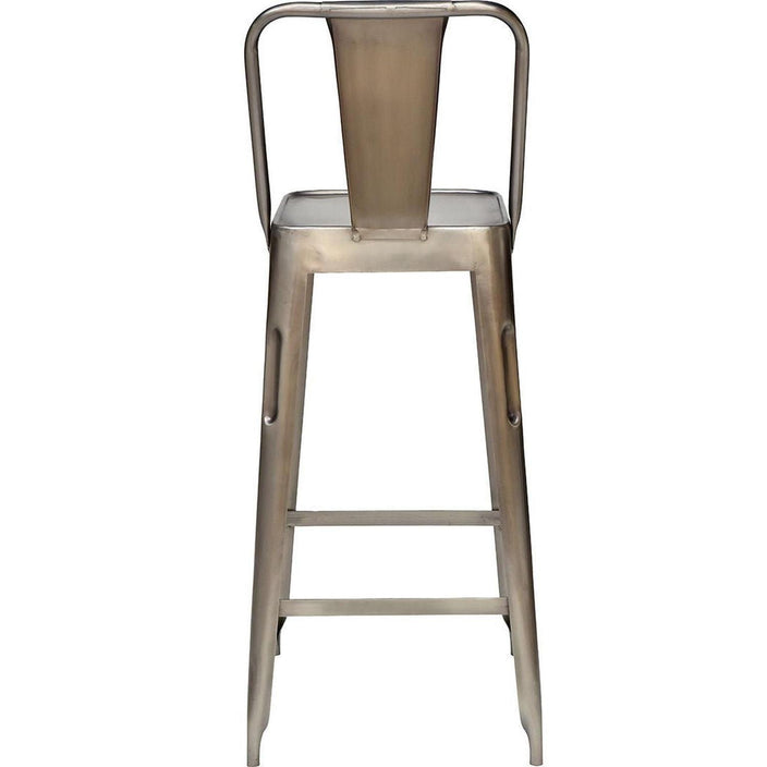 Barhocker Copenhagen aus Eisen - Silber glänzend5740002212463Barhocker