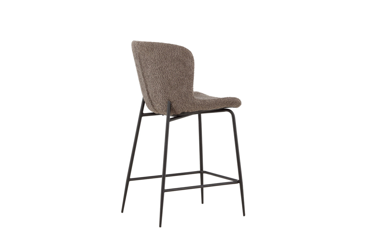 Barhocker Modesto mit Rückenlehne - Braun-Barhocker-Venture Home-le canapé