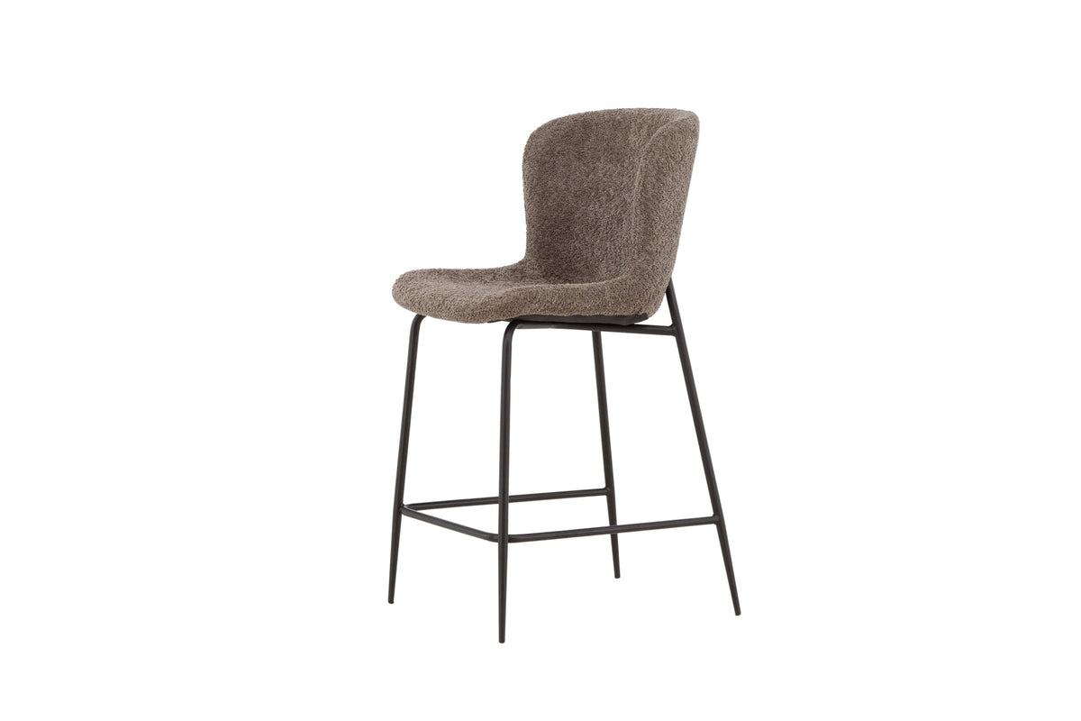 Barhocker Modesto mit Rückenlehne - Braun-Barhocker-Venture Home-le canapé