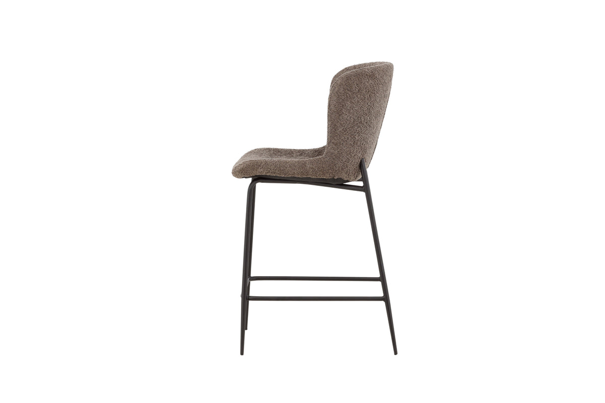 Barhocker Modesto mit Rückenlehne - Braun-Barhocker-Venture Home-le canapé