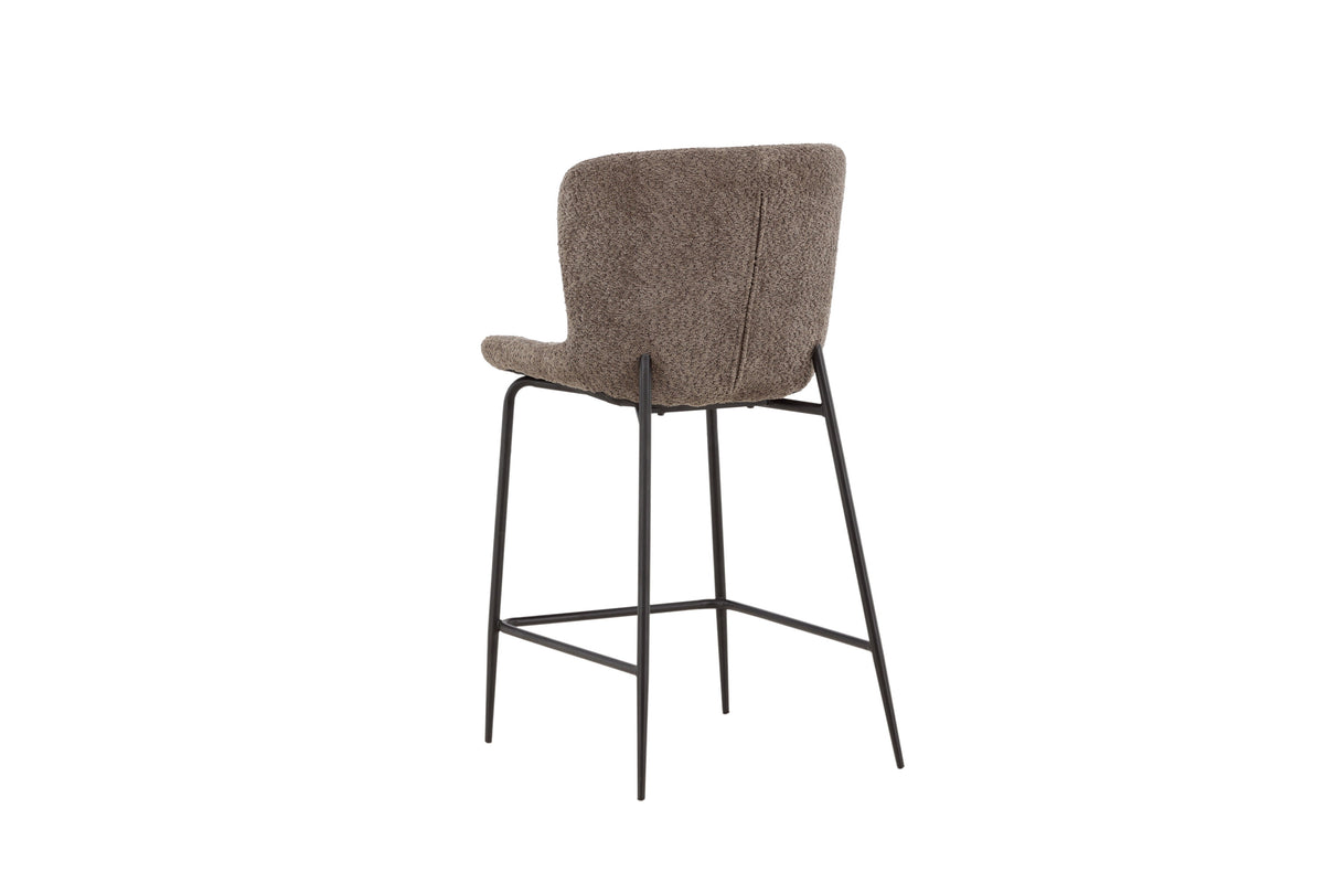 Barhocker Modesto mit Rückenlehne - Braun-Barhocker-Venture Home-le canapé