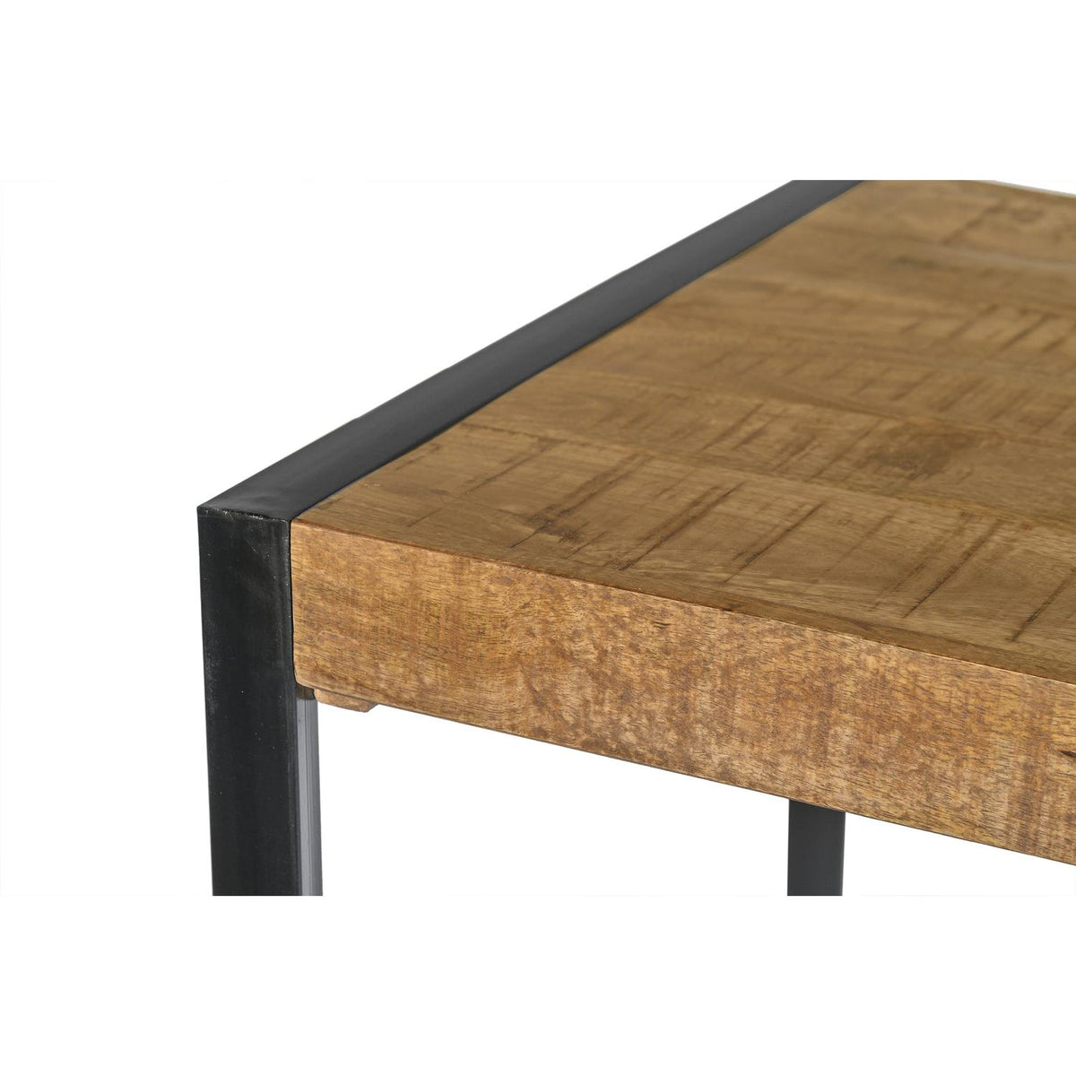 Bartisch Nairobi 140cm aus Massivholz - Braun-Livingfurn-le canapé