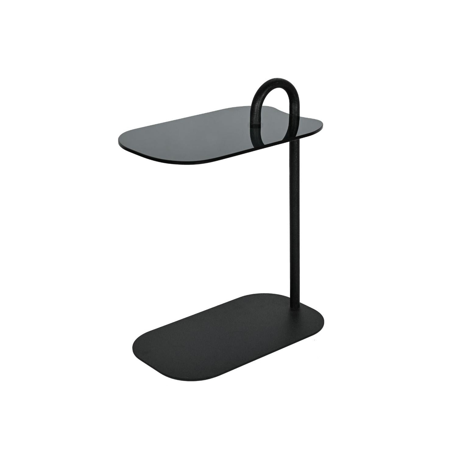 Beistelltisch Amy Oval - Schwarz-Beistelltische-Livingfurn-le canapé