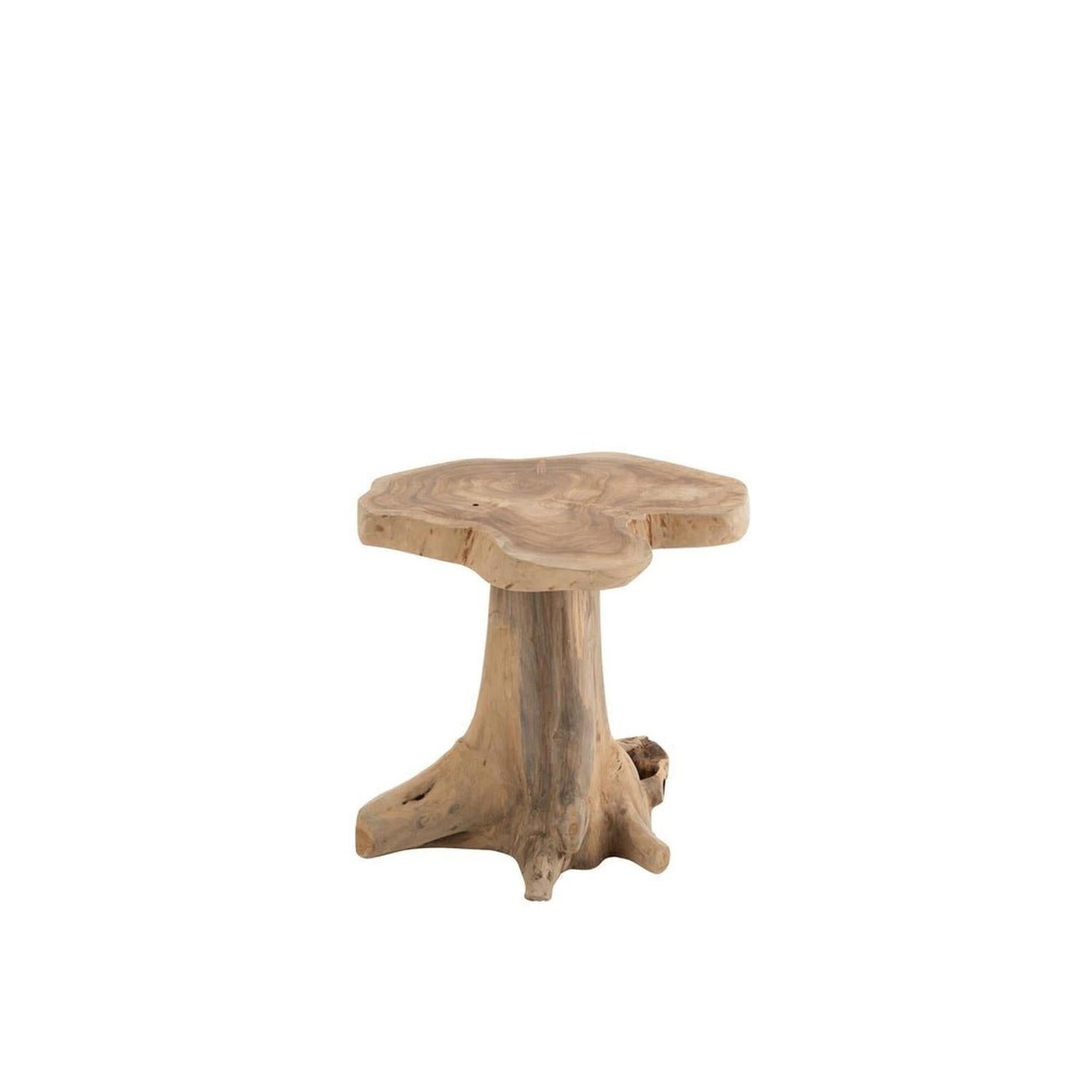 Beistelltisch Amy Teakholz - Natur-Beistelltische-J-Line-le canapé
