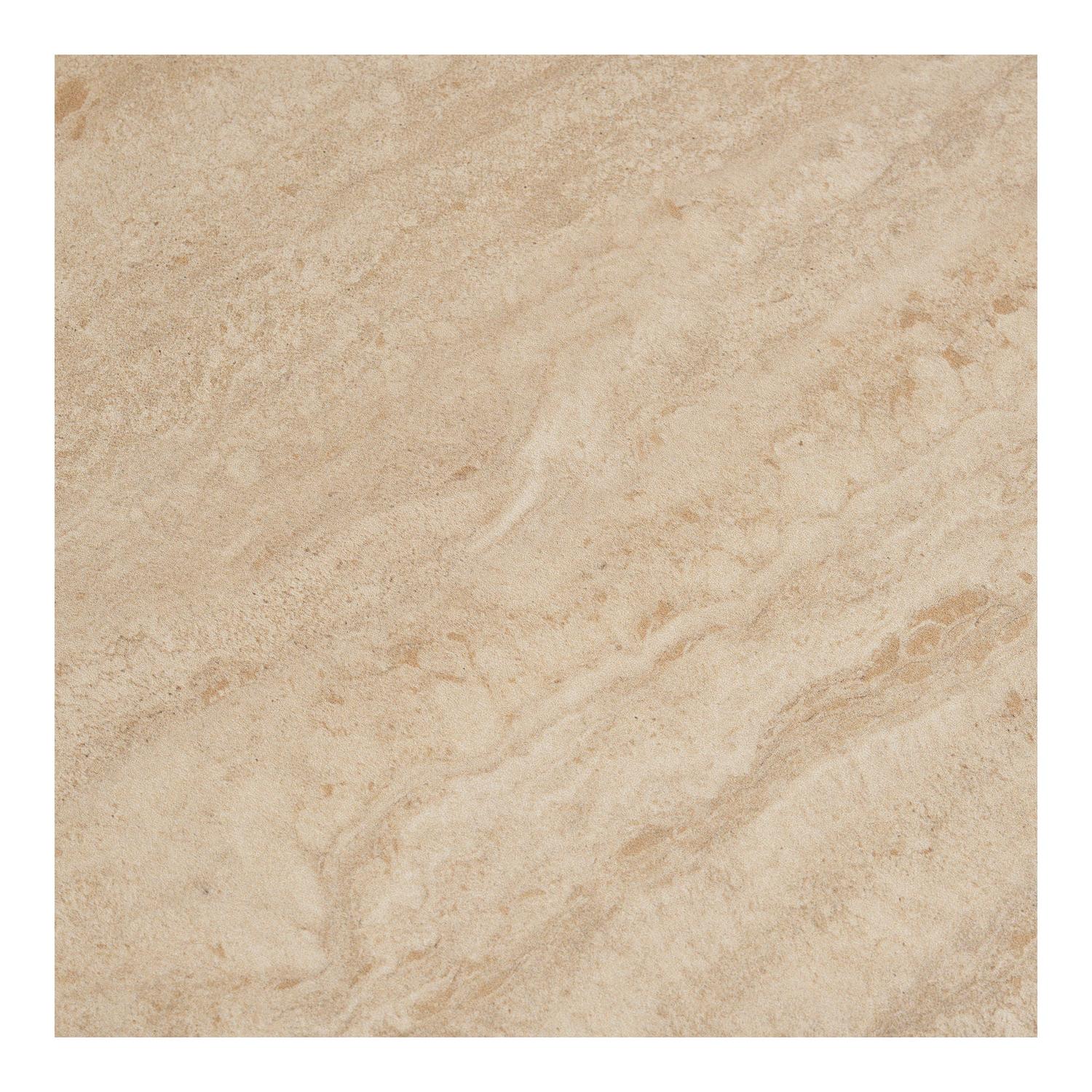 Beistelltisch Annecy Ø50cm in Travertin-Optik - Beige-Beistelltische-House Nordic-le canapé
