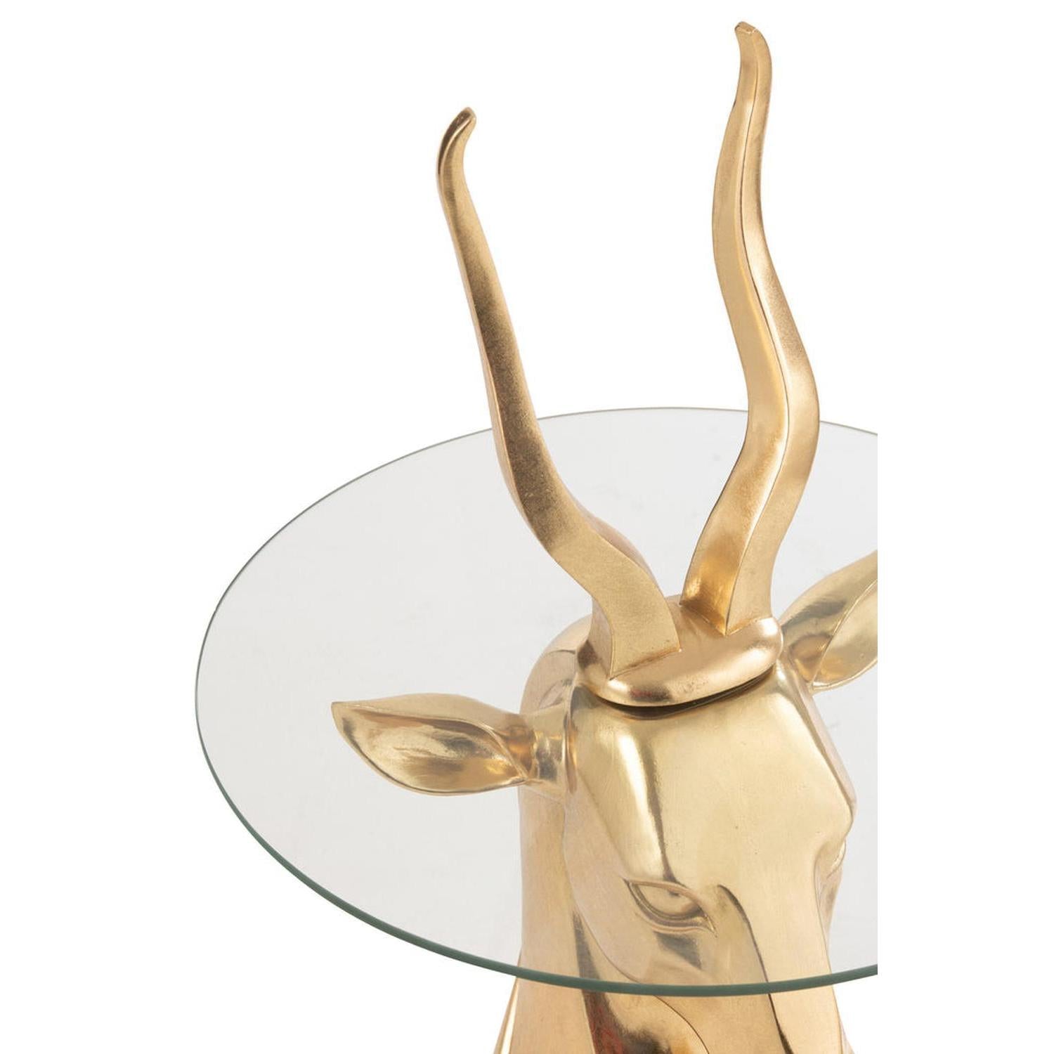 Beistelltisch Antilope - Gold-Beistelltische-J-Line-le canapé