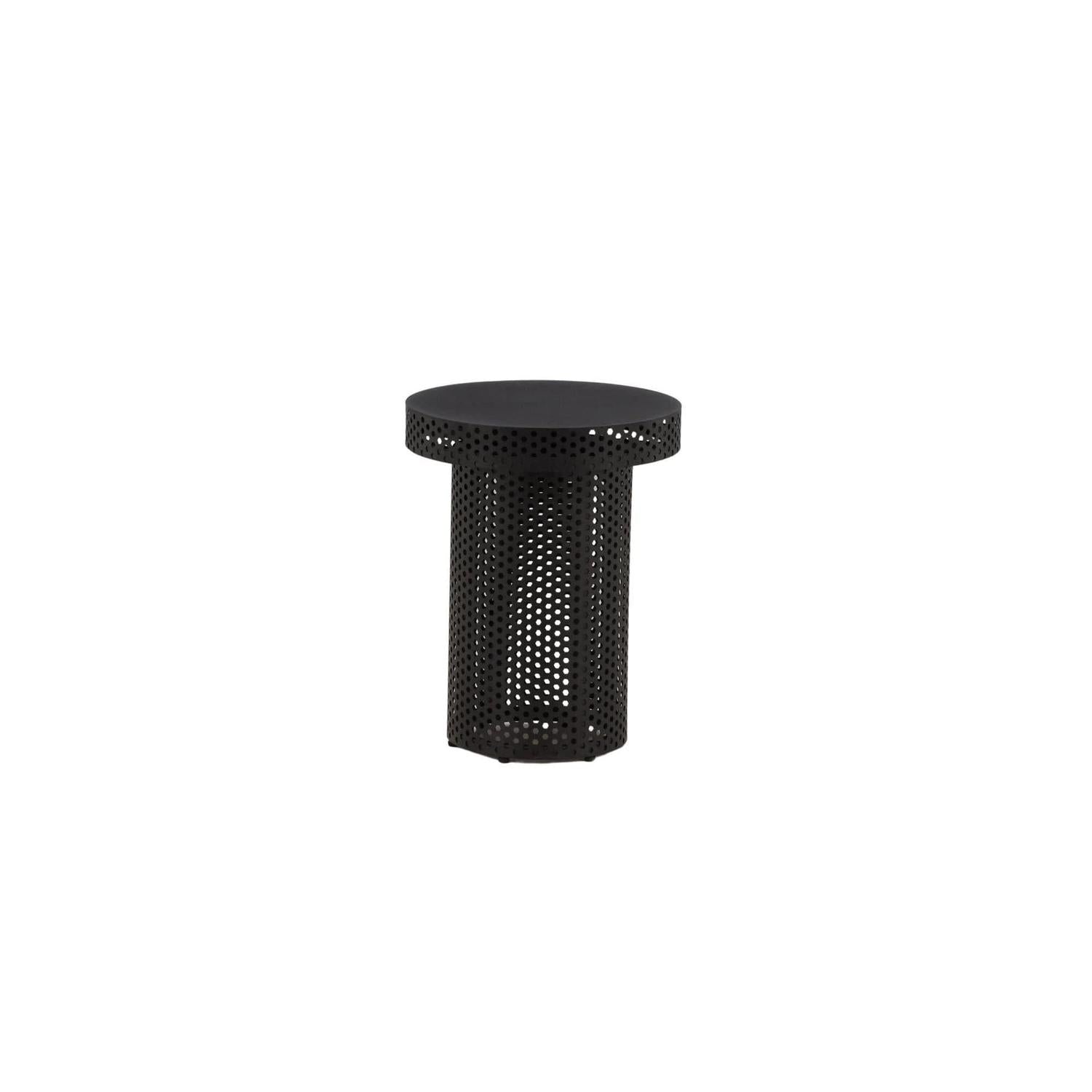 Beistelltisch Bearsden x Josefin Lustig ⌀40cm aus Metall - Schwarz-Beistelltische-Venture Home-le canapé