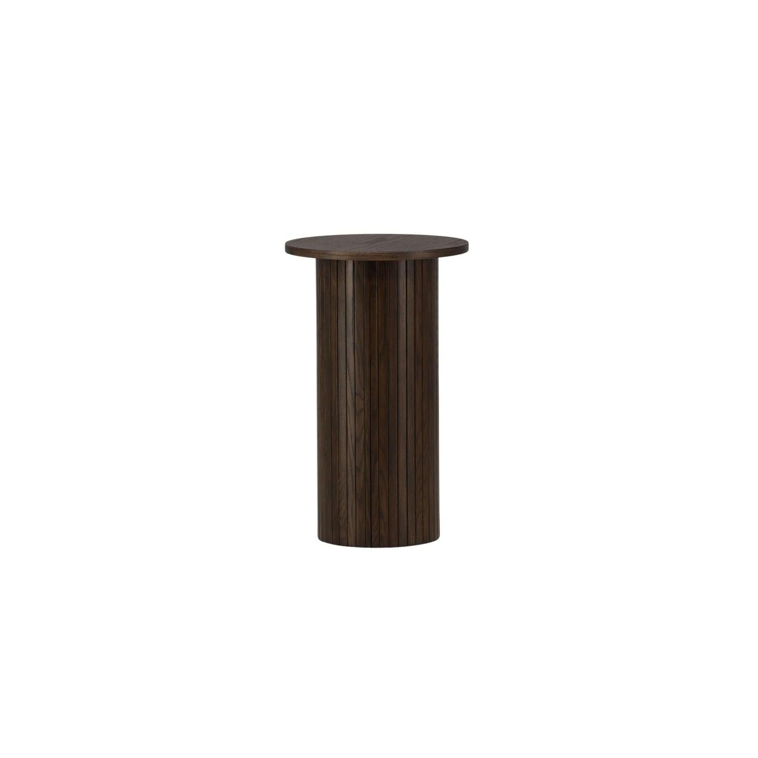 Beistelltisch Bianca Ø40cm - Mokka-Beistelltische-Venture Home-le canapé