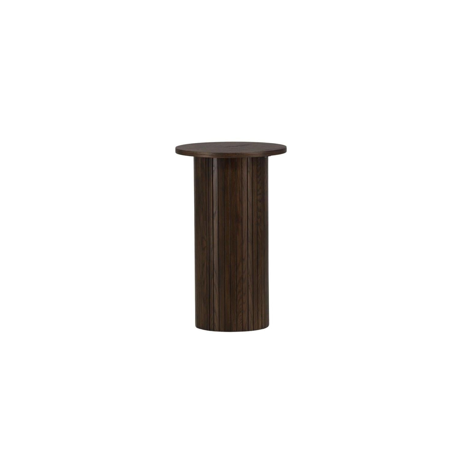Beistelltisch Bianca Ø40cm - Mokka-Beistelltische-Venture Home-le canapé