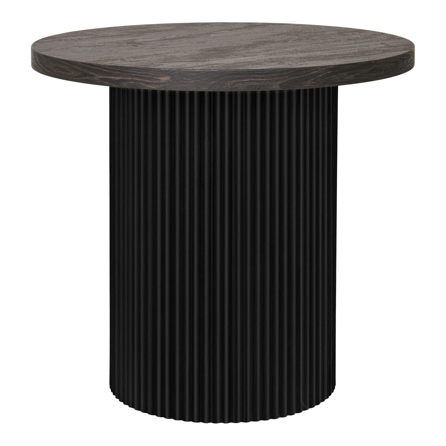 Beistelltisch Boavista Ø48cm - Dunkelbraun-Beistelltische-House Nordic-le canapé