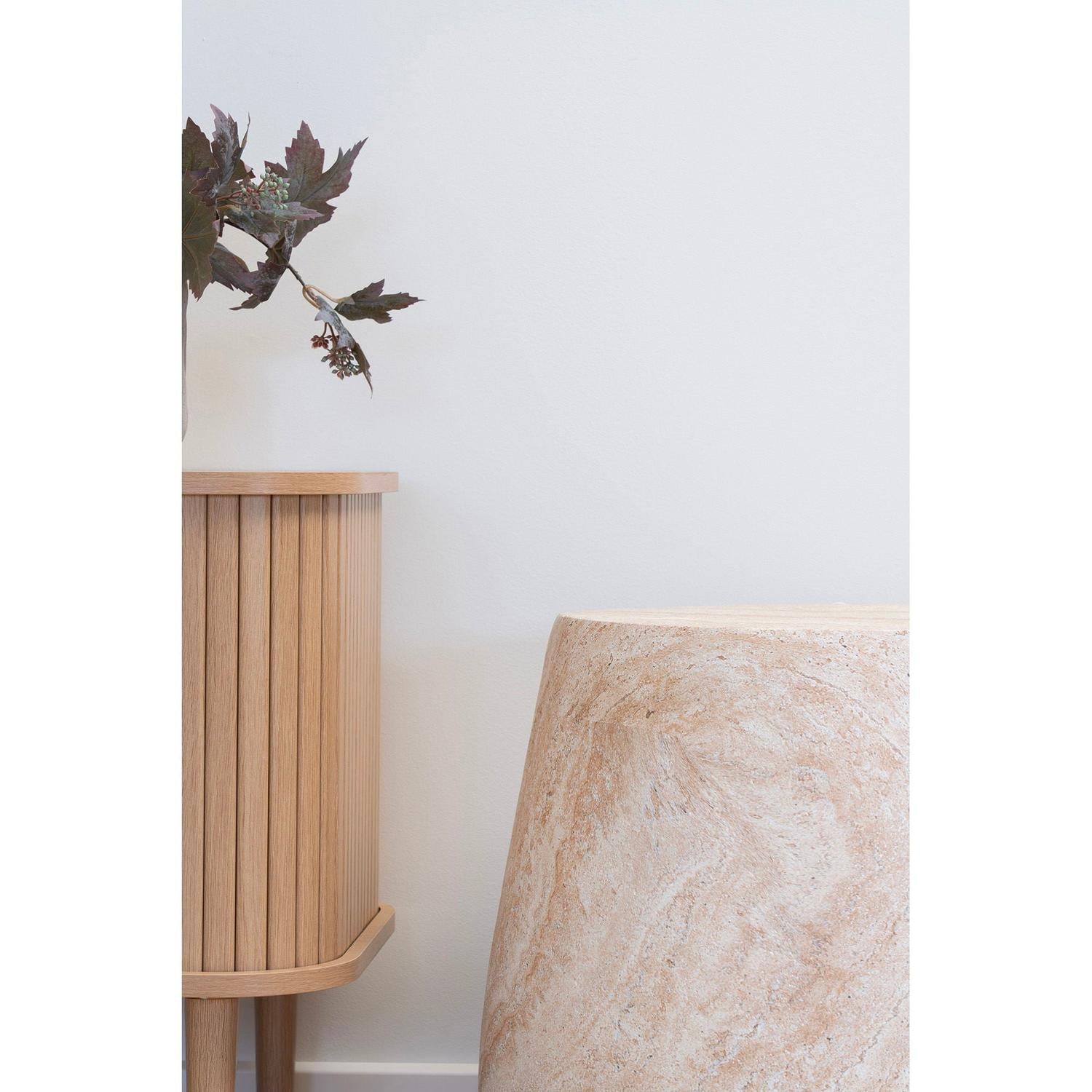 Beistelltisch Bonn aus Fiberclay Ø48cm - Beige-Beistelltische-House Nordic-le canapé