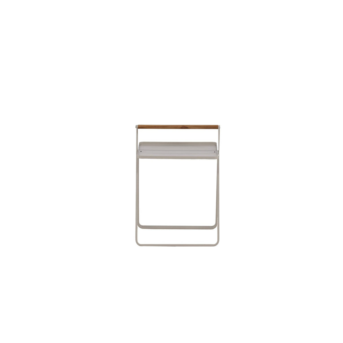 Beistelltisch Clarin 43cm aus Metall - Beige-Beistelltische-Venture Home-le canapé