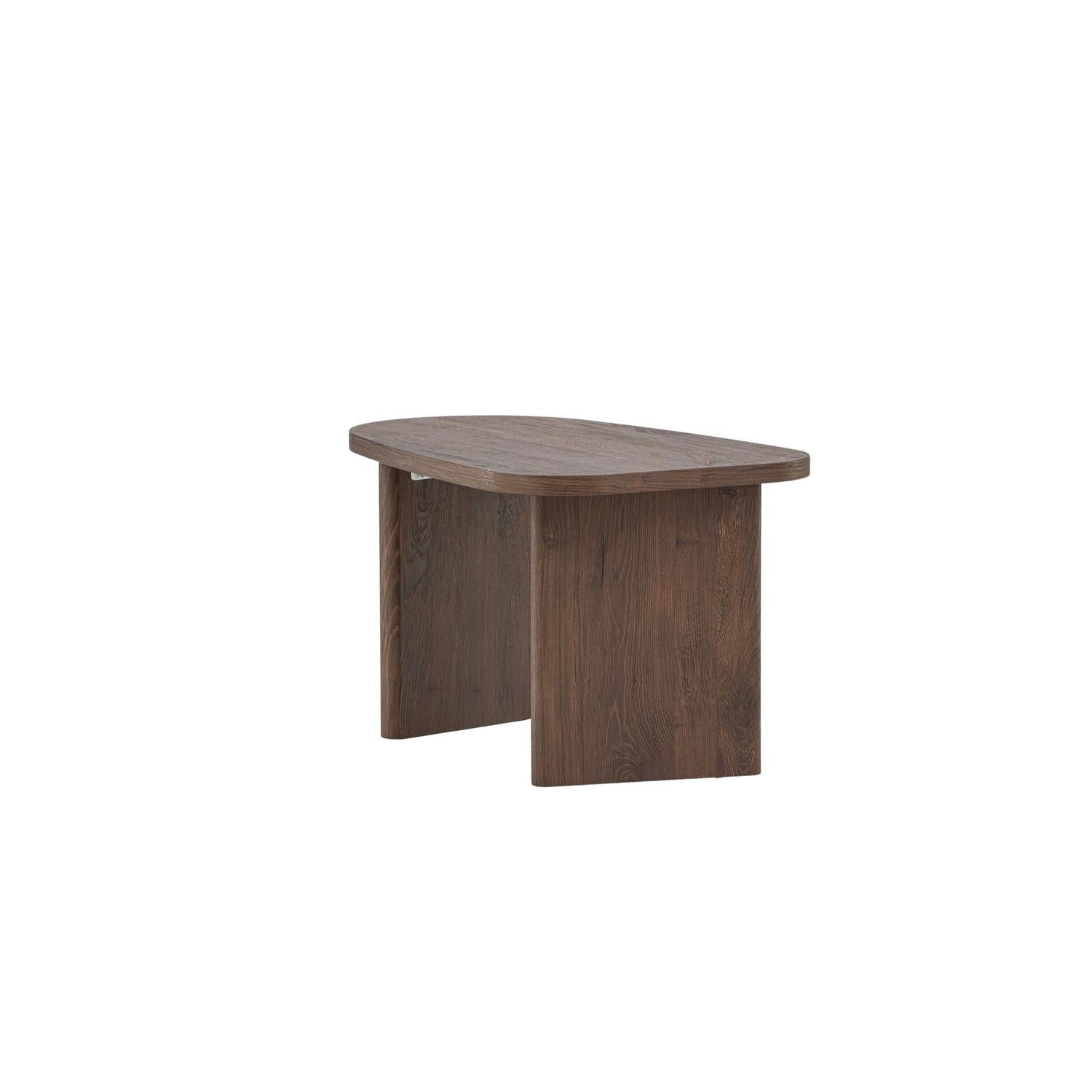 Beistelltisch Grönvik 70cm - Mokka-Beistelltische-Venture Home-le canapé