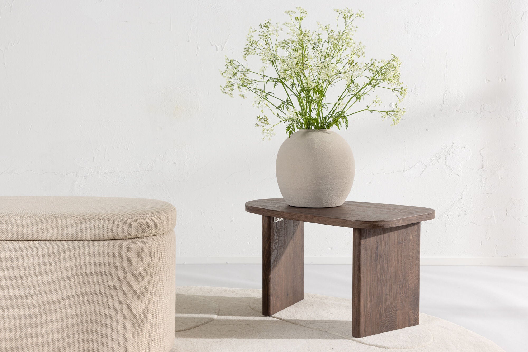 Beistelltisch Grönvik 70cm - Mokka-Beistelltische-Venture Home-le canapé