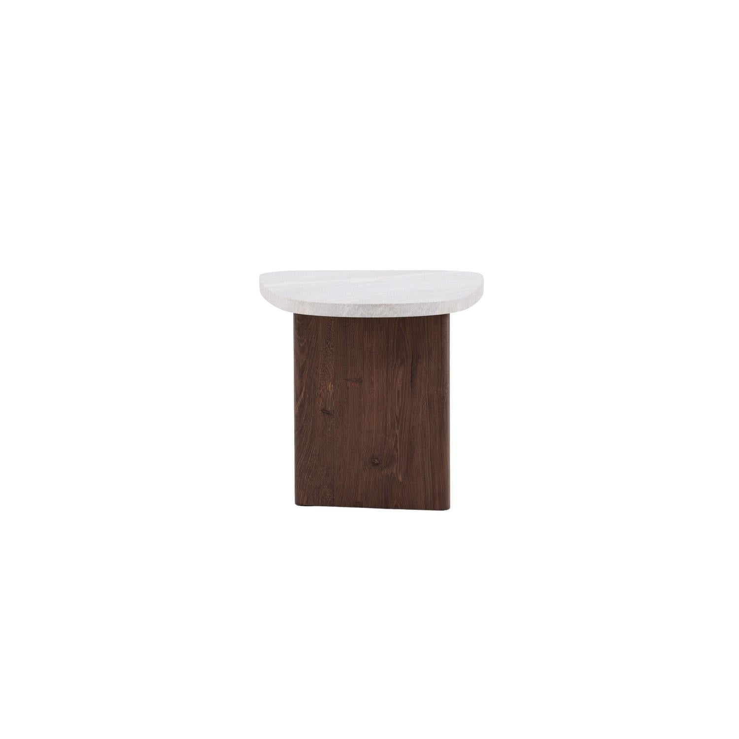 Beistelltisch Grönvik 70cm - Mokka & Betonoptik-Beistelltische-Venture Home-le canapé