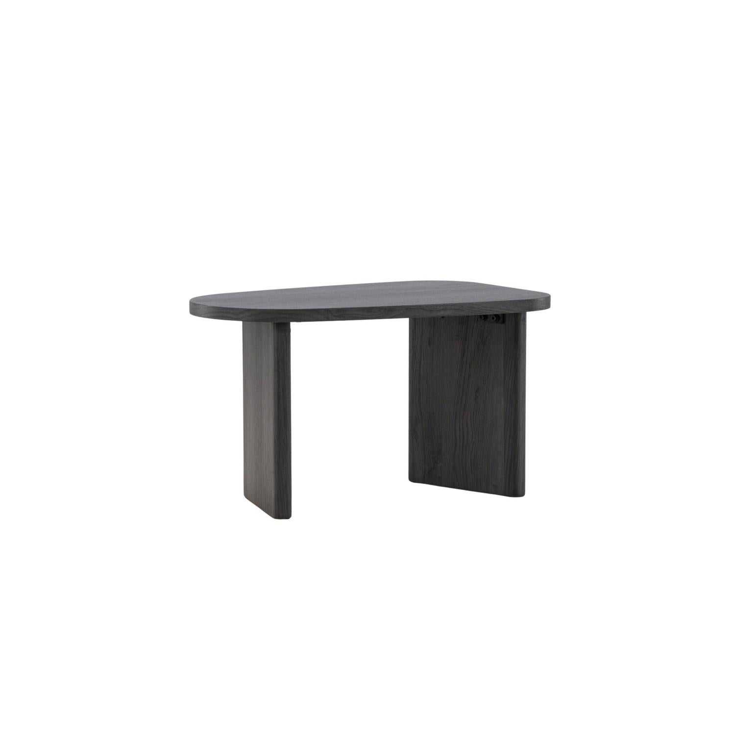 Beistelltisch Grönvik 70cm - Schwarz-Beistelltisch-Venture Home-le canapé