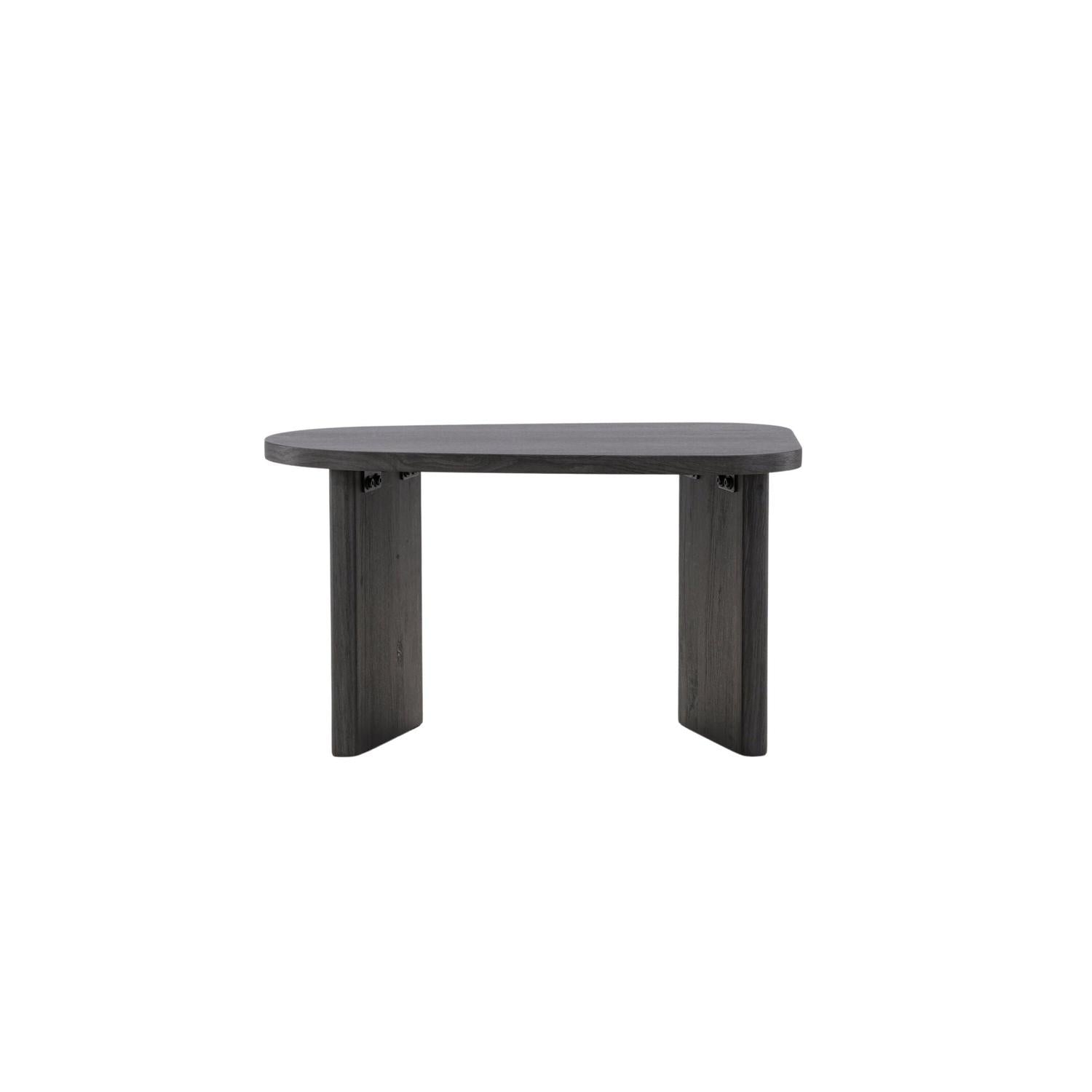 Beistelltisch Grönvik 70cm - Schwarz-Beistelltisch-Venture Home-le canapé