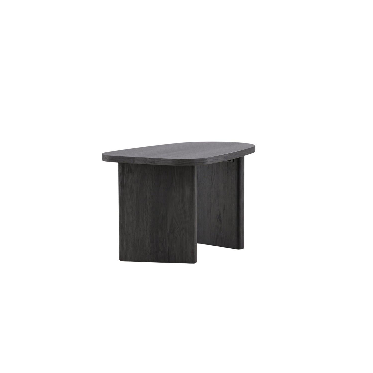 Beistelltisch Grönvik 70cm - Schwarz-Beistelltisch-Venture Home-le canapé