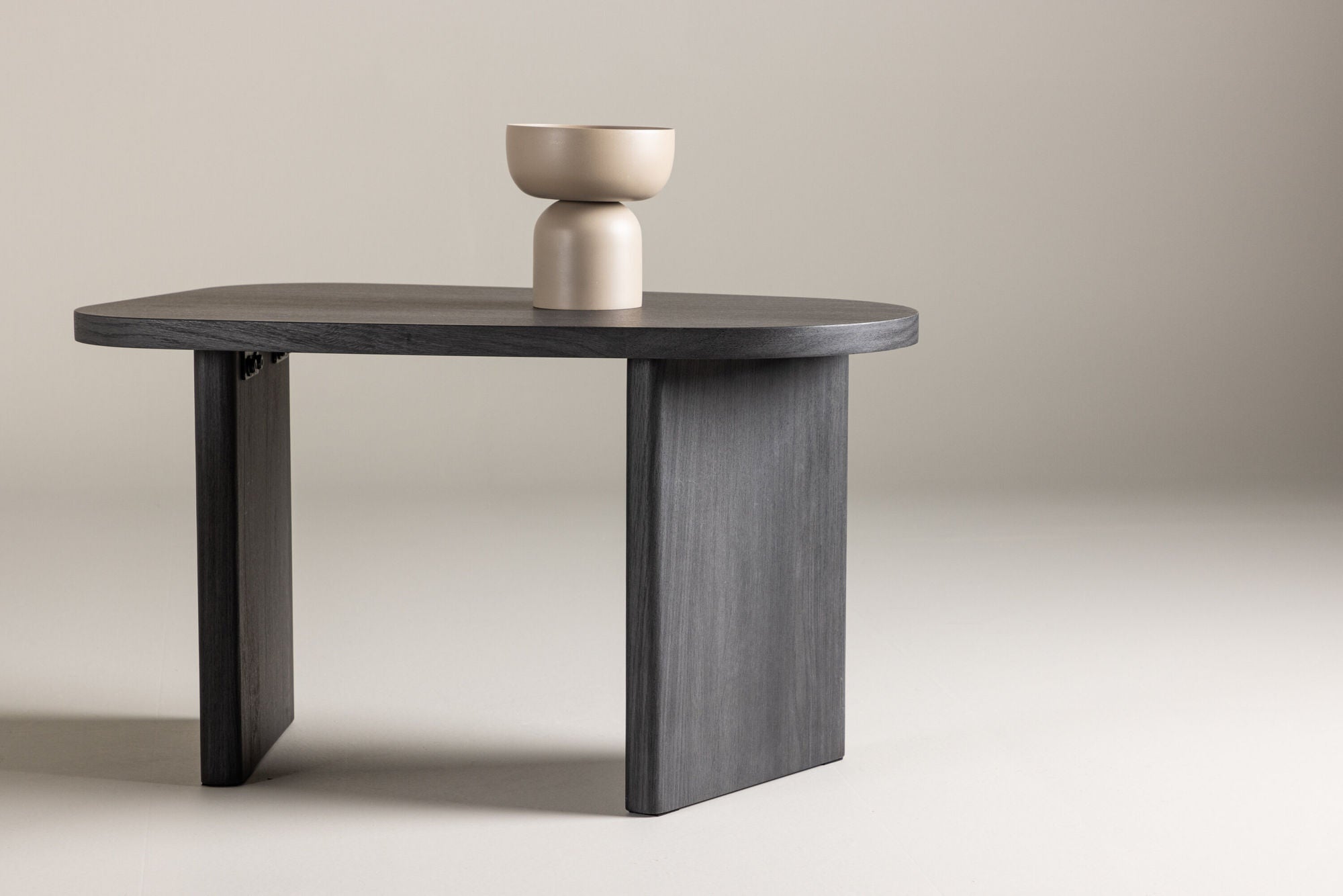 Beistelltisch Grönvik 70cm - Schwarz-Beistelltische-Venture Home-le canapé