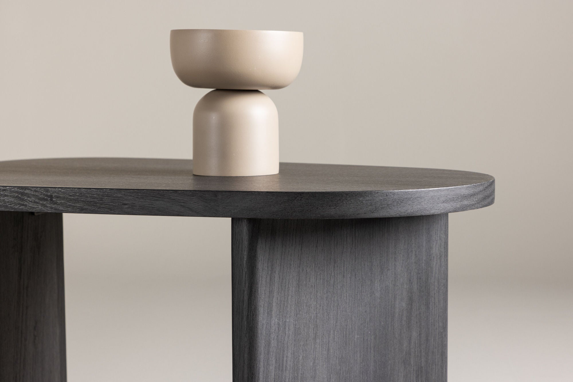 Beistelltisch Grönvik 70cm - Schwarz-Beistelltische-Venture Home-le canapé