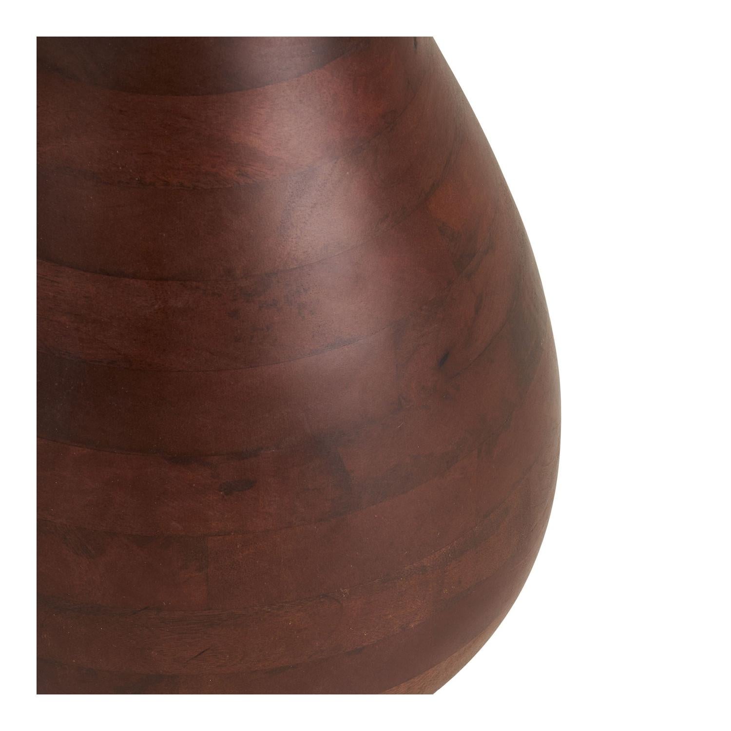 Beistelltisch Heide Ø40cm - Weiß/Braun-Beistelltische-House Nordic-le canapé