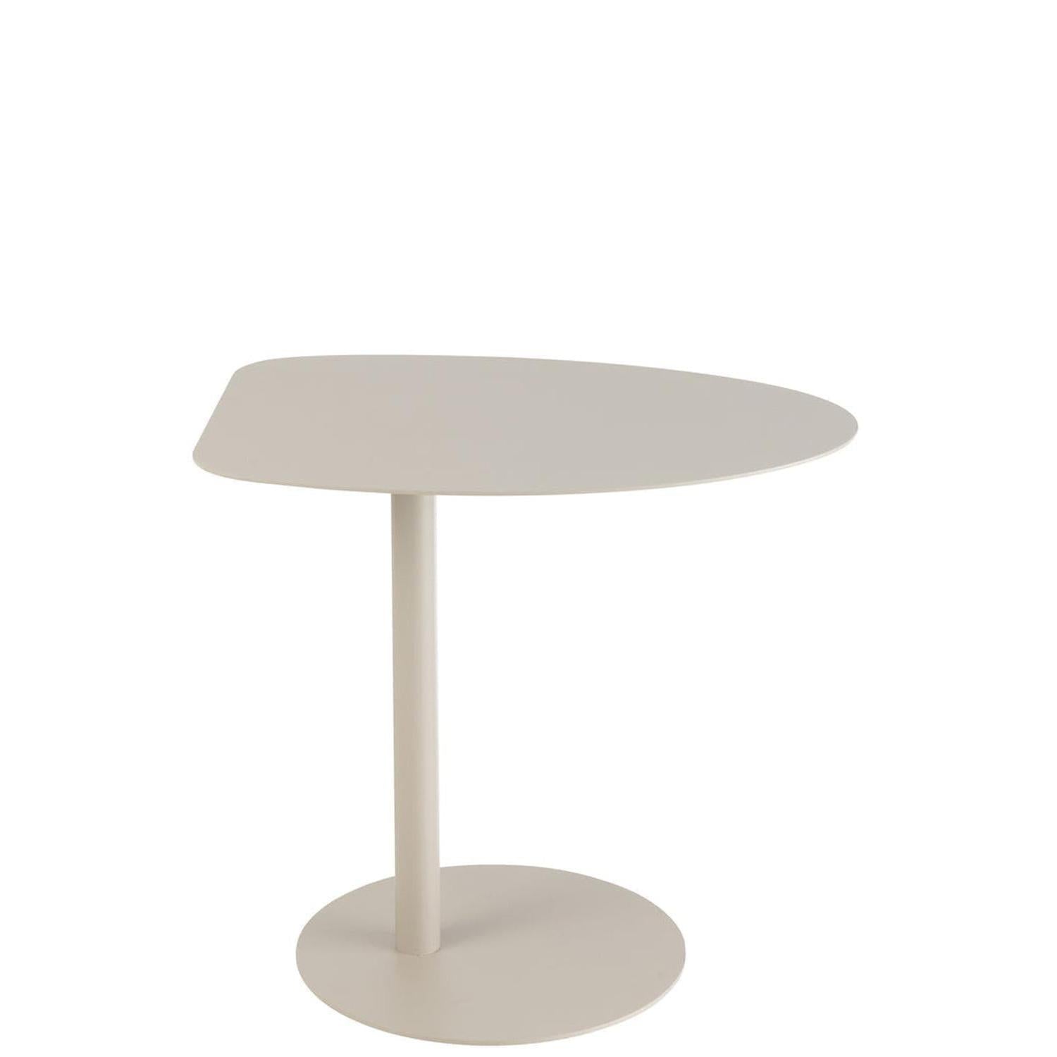 Beistelltisch Ice aus Metall - Beige-Beistelltische-J-Line-le canapé