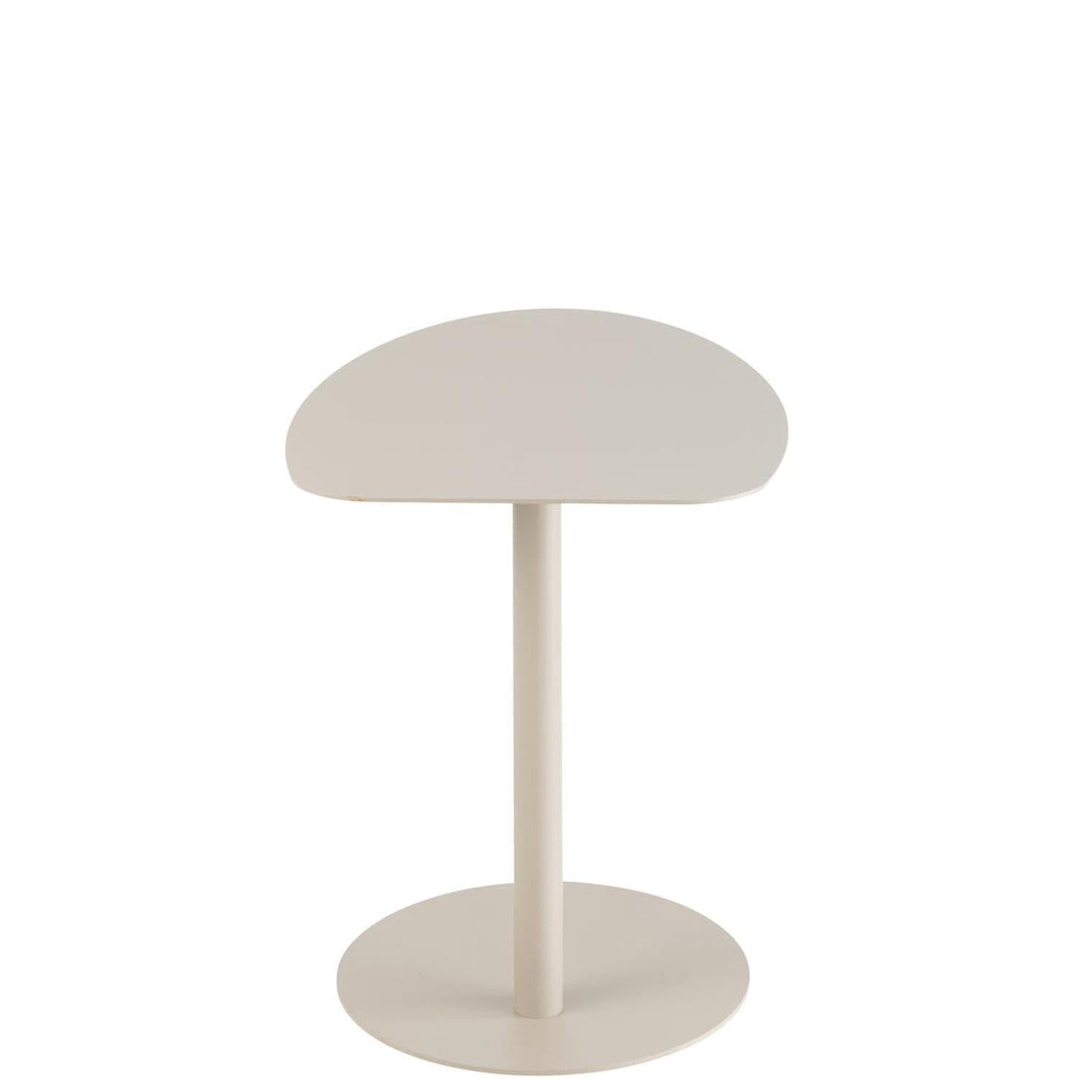 Beistelltisch Ice aus Metall - Beige-Beistelltische-J-Line-le canapé
