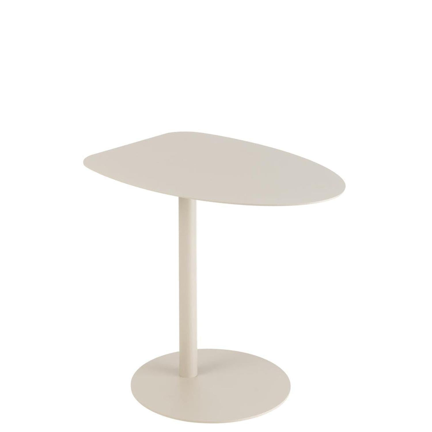 Beistelltisch Ice aus Metall - Beige-Beistelltische-J-Line-le canapé