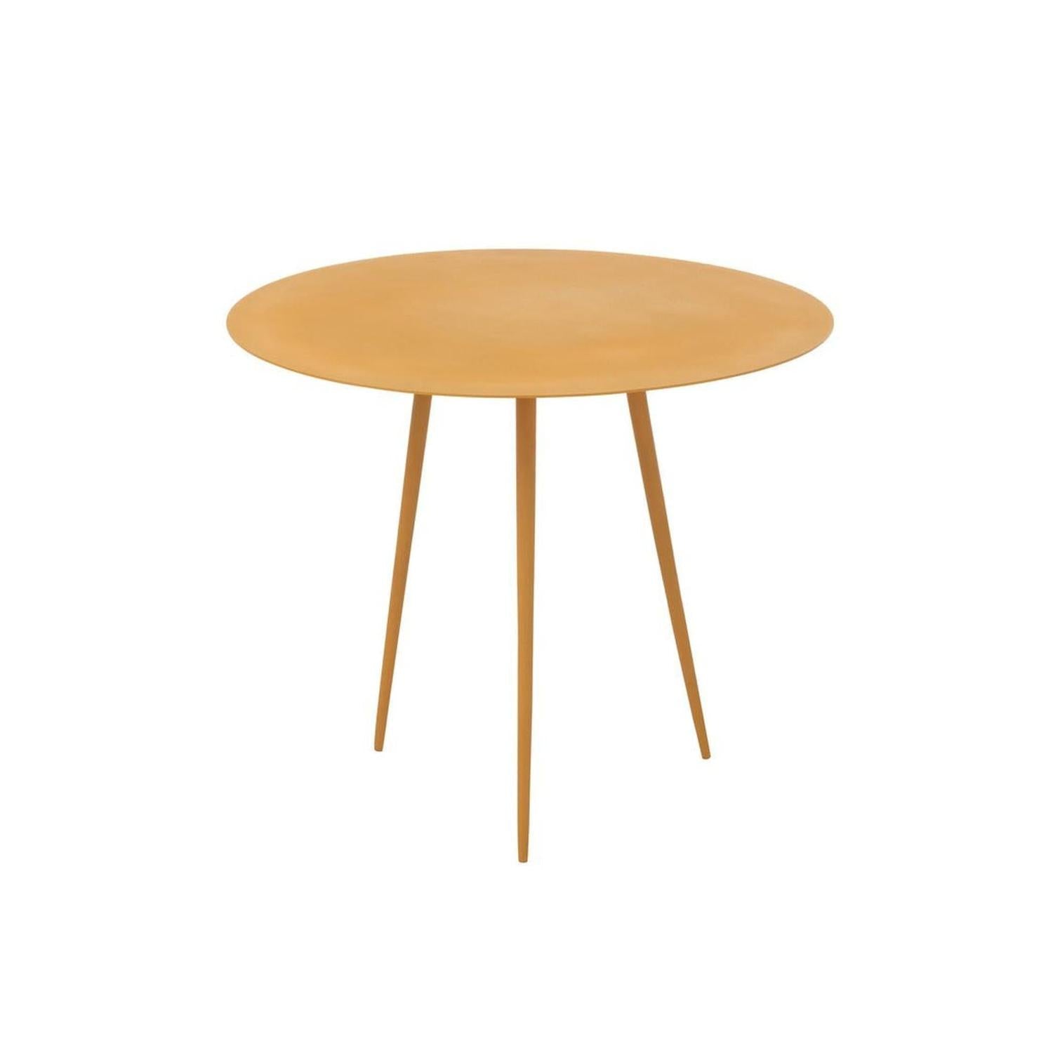 Beistelltisch Jenni aus Eisen - Ocker5400924300845Beistelltisch