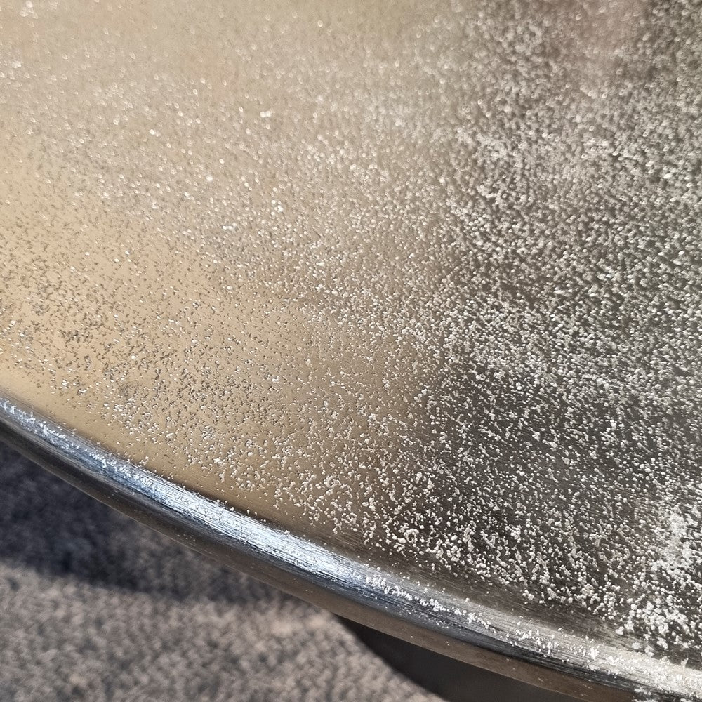 Beistelltisch Kian aus Aluminium - Silber-Beistelltische-Benoa-le canapé