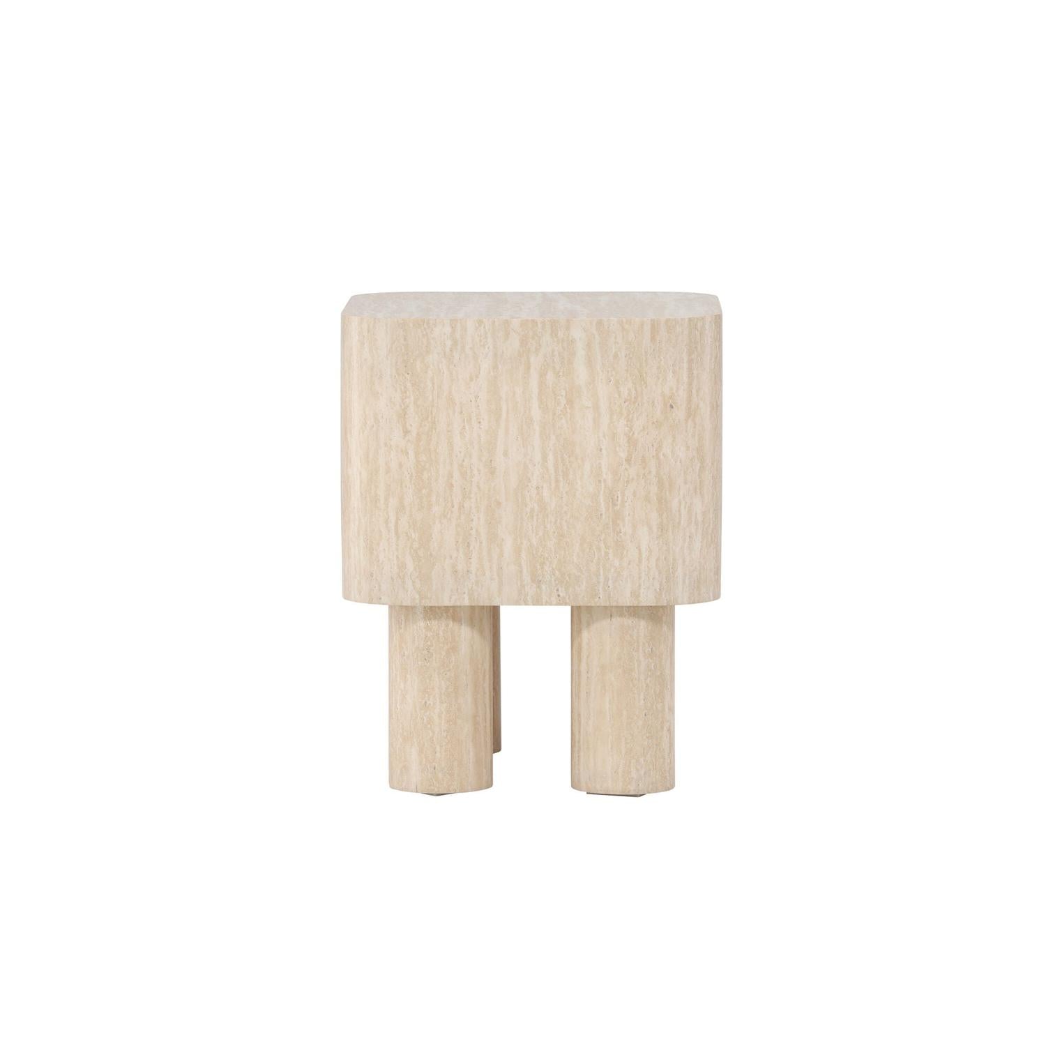 Beistelltisch Klirou - Beige-Beistelltisch-Venture Home-le canapé