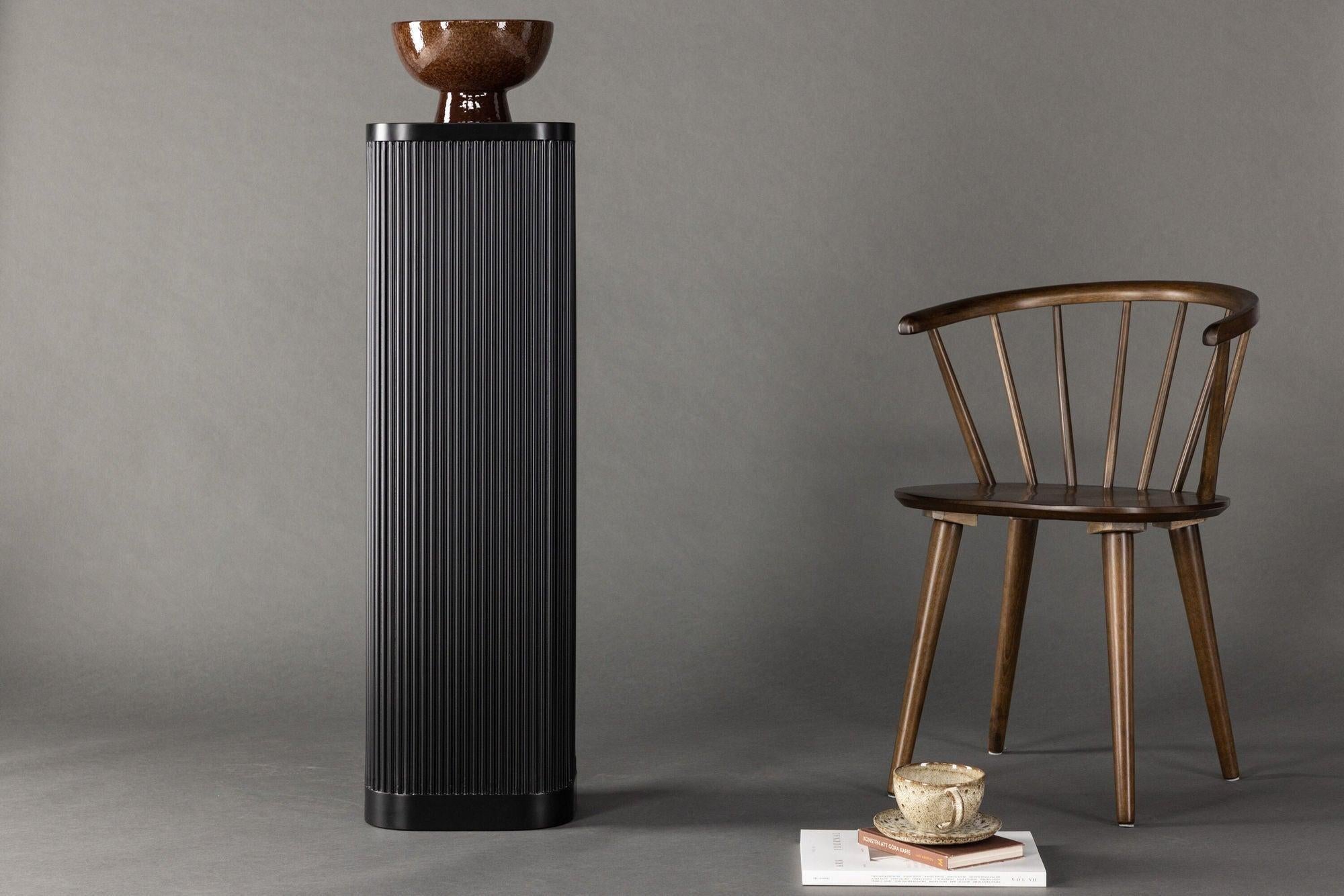 Beistelltisch Lenox Ø24cm - Schwarz-Beistelltische-Venture Home-le canapé