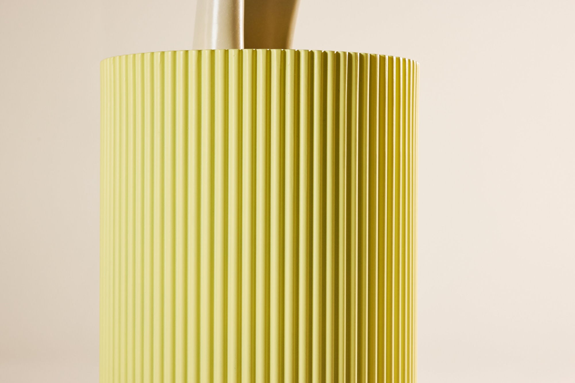 Beistelltisch Lenox Ø31cm - Hellgelb-Beistelltisch-Venture Home-le canapé